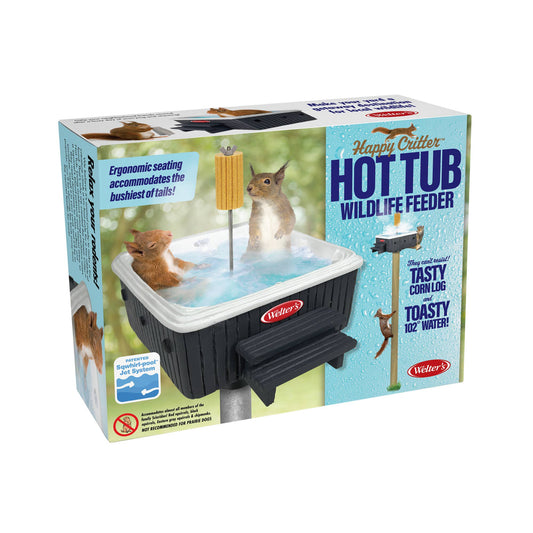 Prank Gift Box Squirrel Hot Tub Wildlife Feeder | Hilarious Fake-Out Empty Box for Any Gift-Prank-O-The Bullish Store