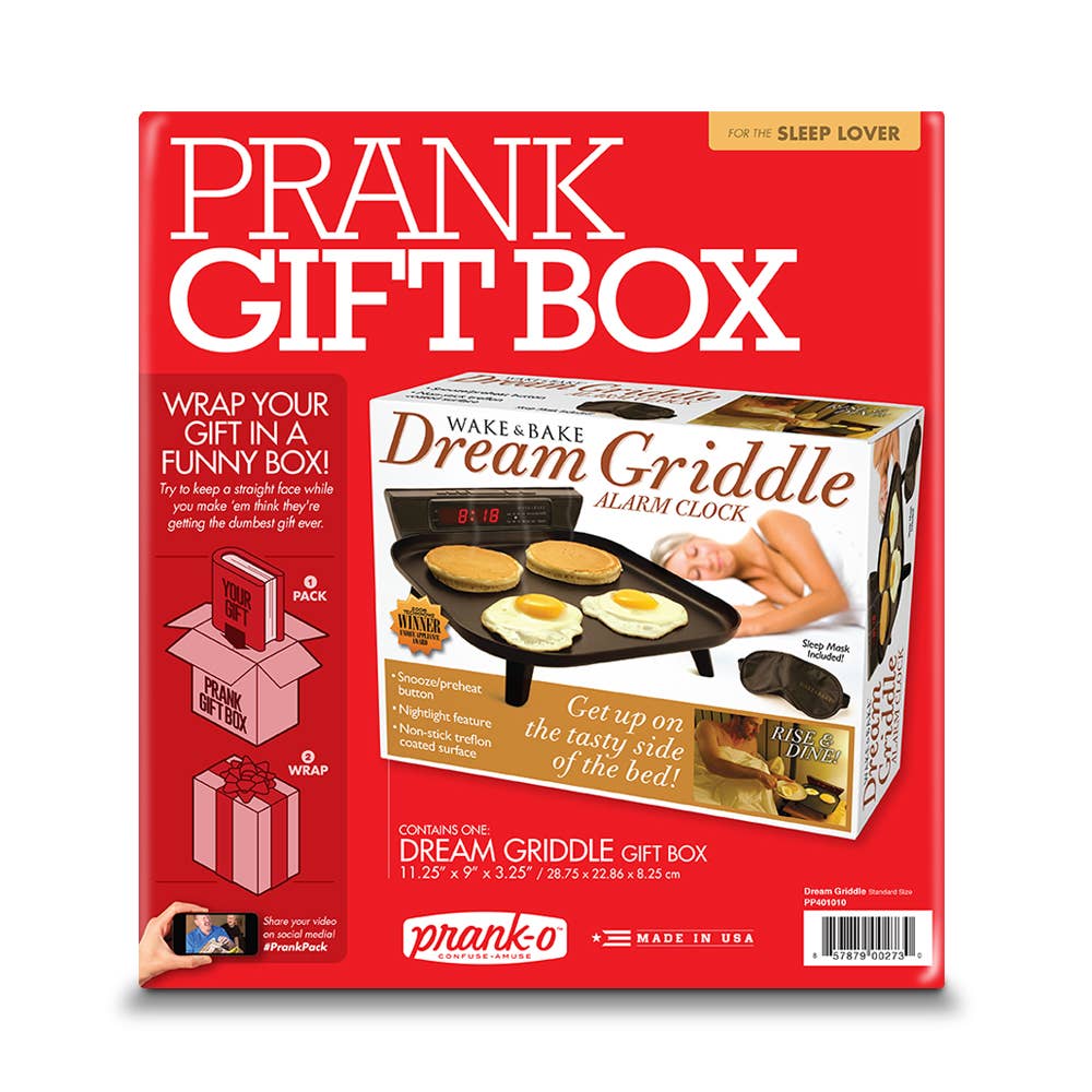 Prank Gift Box Wake & Bake | Hilarious Fake-Out Empty Box for Any Gift-Prank-O-The Bullish Store