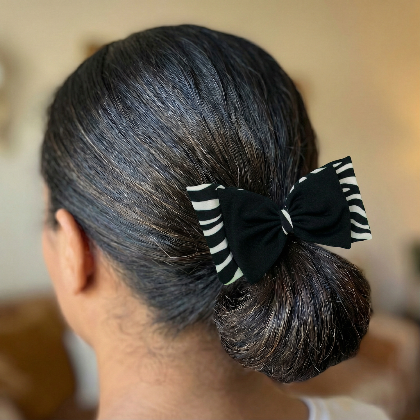Pretty Bow Hair Clips | Nylon Alligator Hair Clips for Kids or Adults in 4 Colors