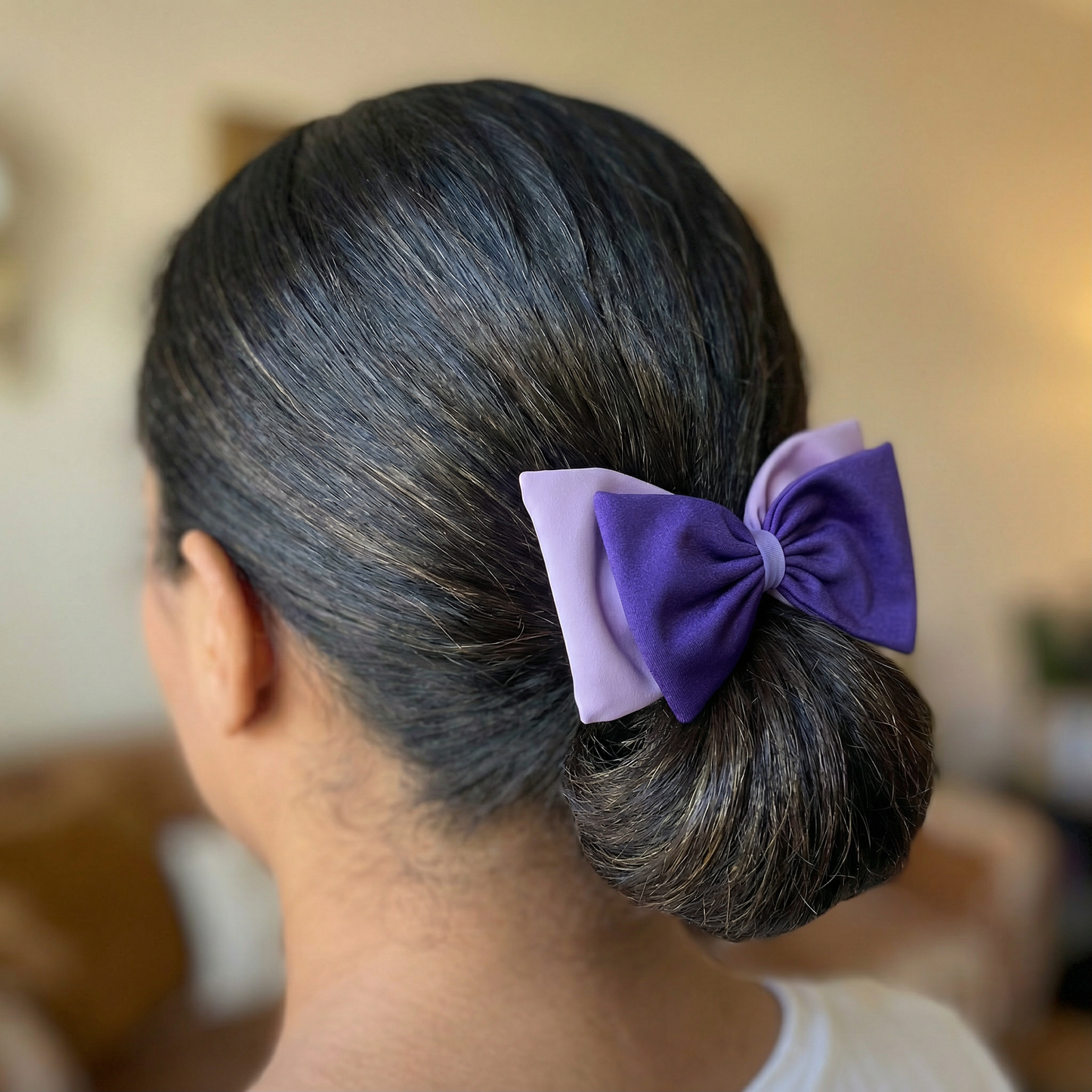 Pretty Bow Hair Clips | Nylon Alligator Hair Clips for Kids or Adults in 4 Colors