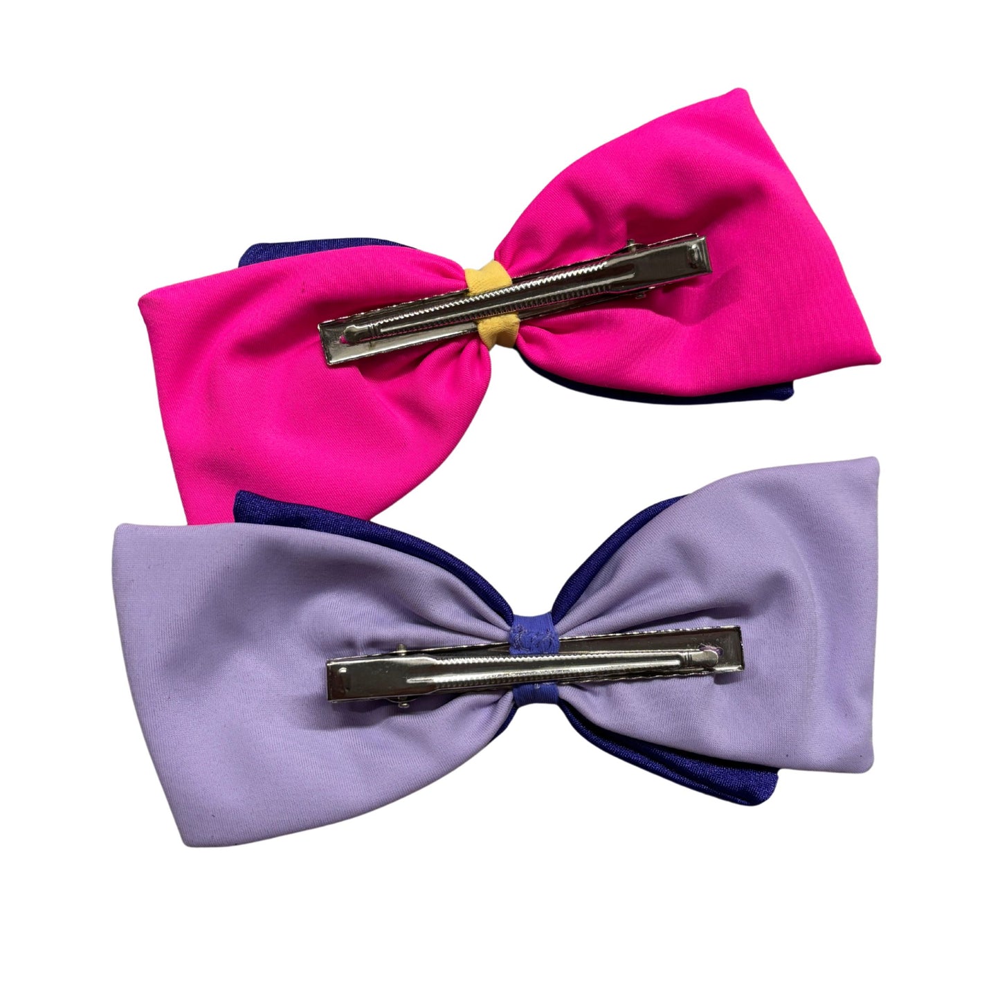 Pretty Bow Hair Clips | Nylon Alligator Hair Clips for Kids or Adults in 4 Colors