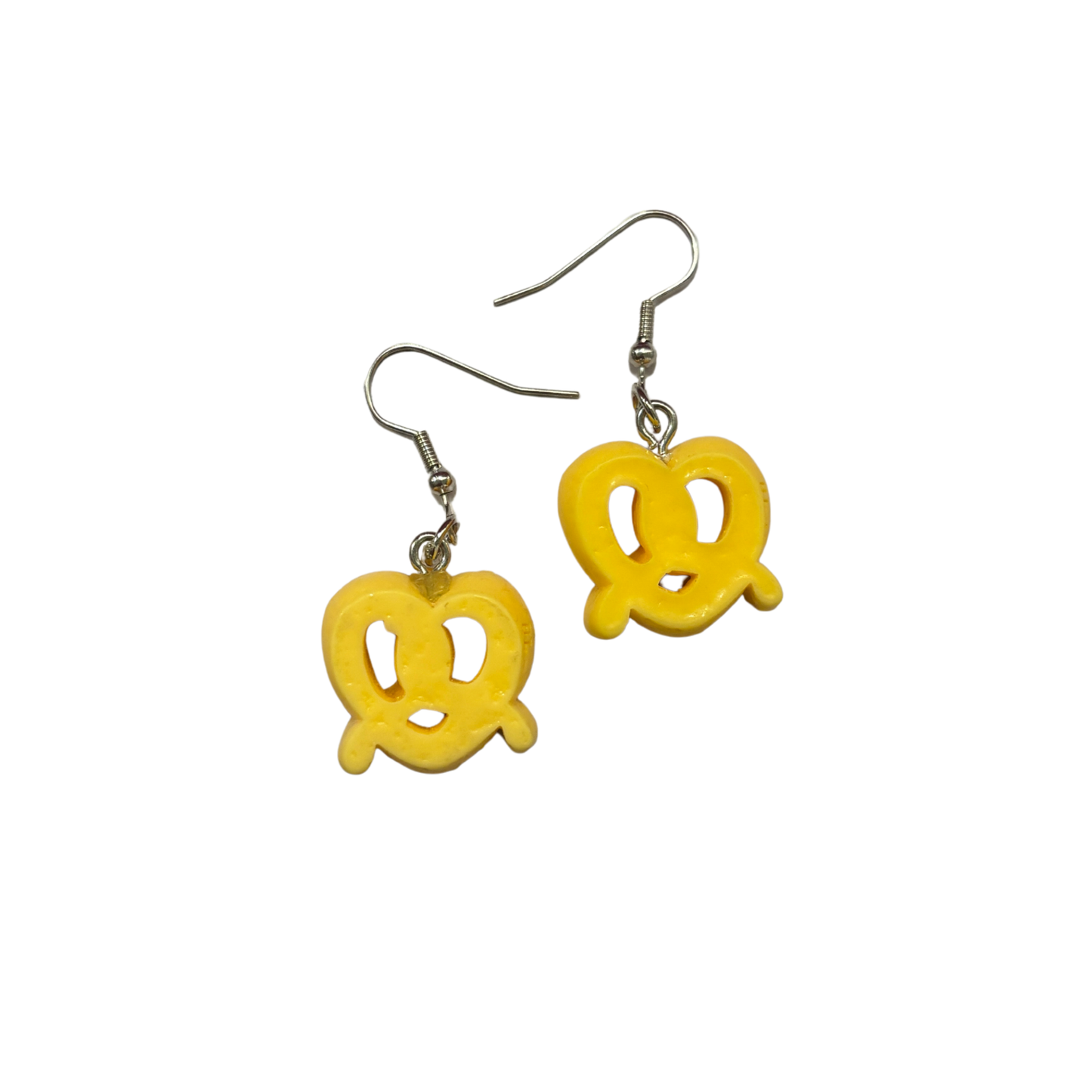Pretzel Earrings | Cute Lightweight Acrylic Food Jewelry Gift for Snack Lovers