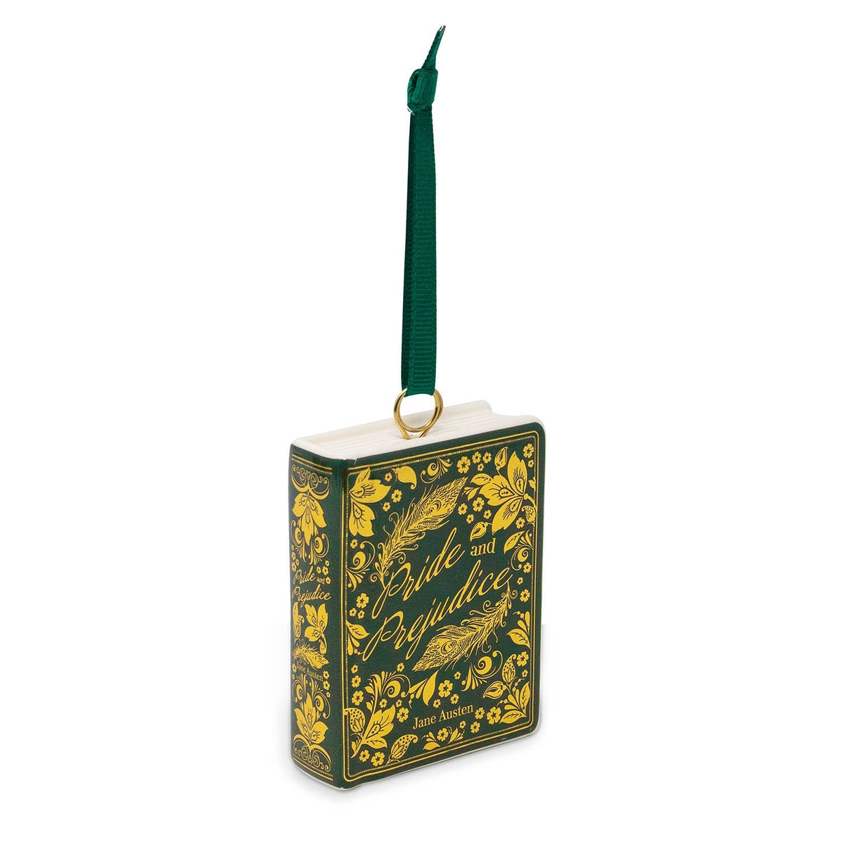Pride and Prejudice Ceramic Book Ornament-Steel Mill and Co.-The Bullish Store