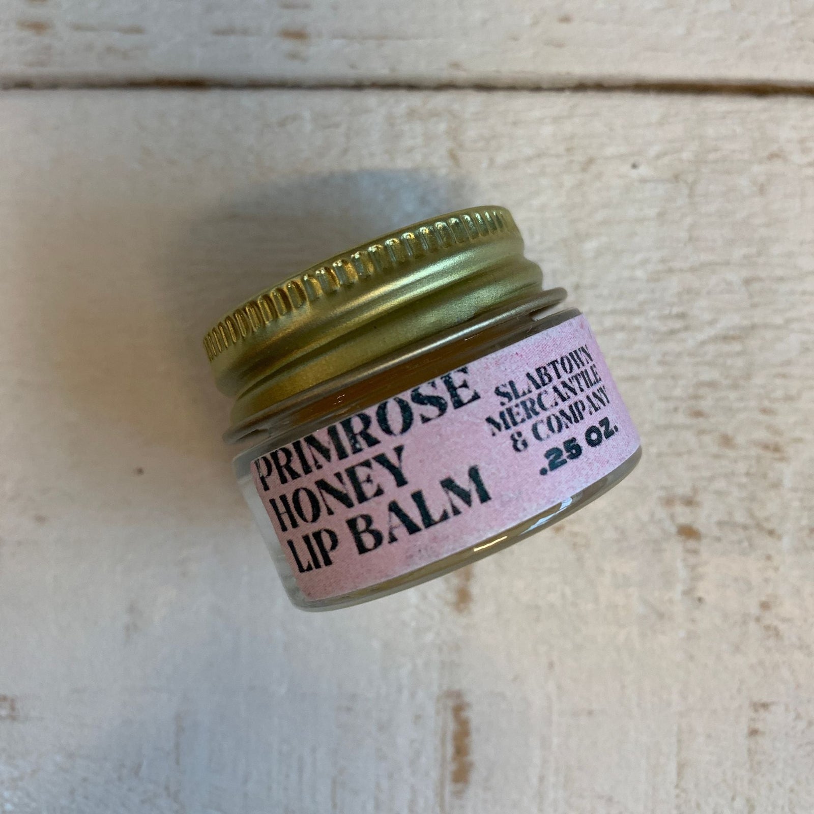 Primrose Mini Lip Balm Pot | Handmade in CA with Organic Ingredients | Overnight Lip Conditioner