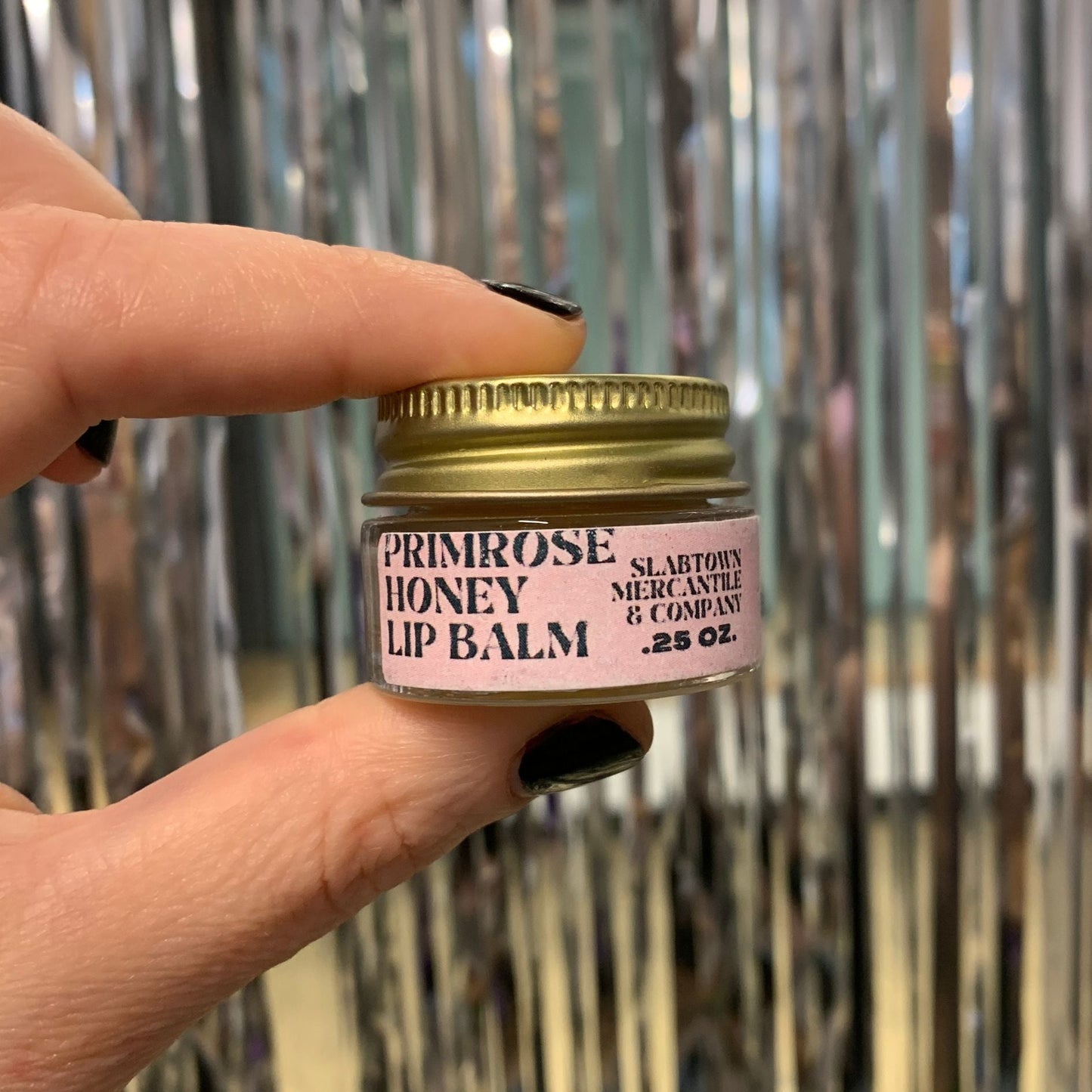 Primrose Mini Lip Balm Pot | Handmade in CA with Organic Ingredients | Overnight Lip Conditioner
