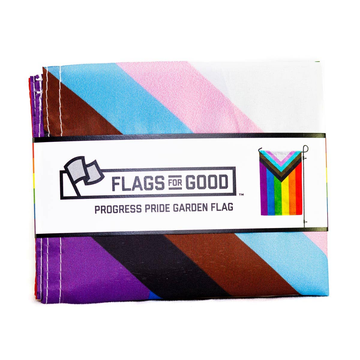 Progress Pride Garden Flag | LGBTQIA Pride