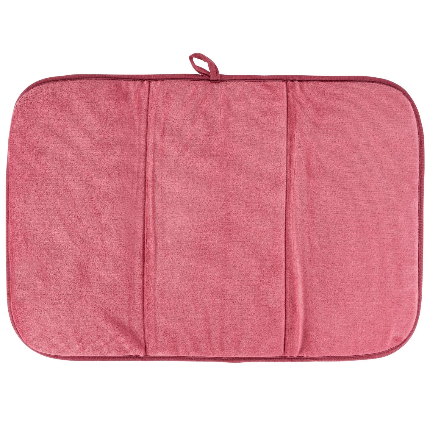 Pink textured drying mat