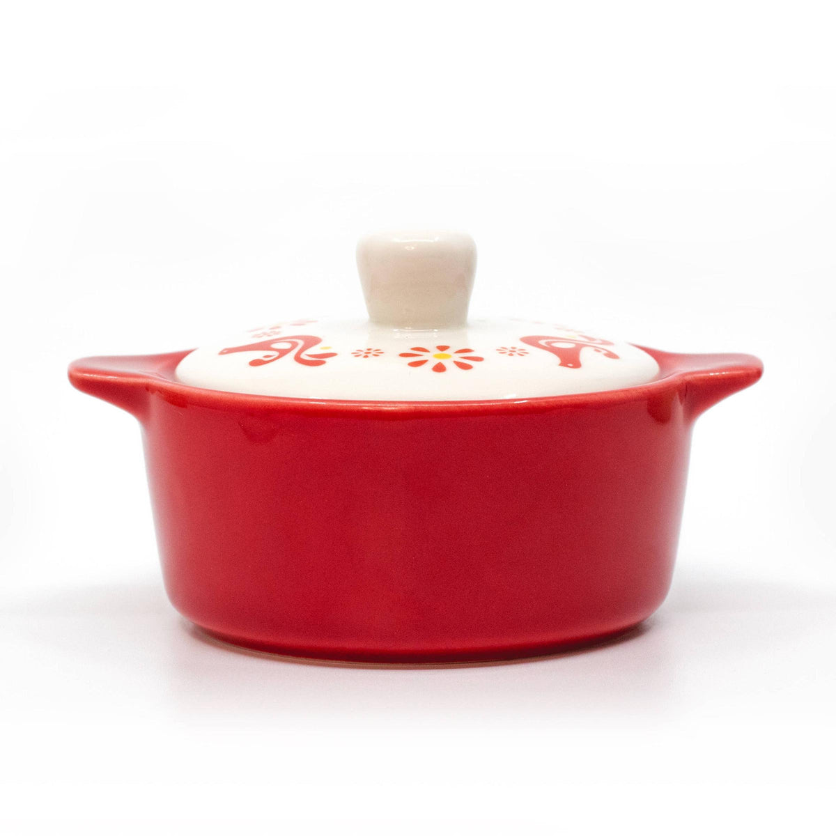 Pyrex-Inspired Casserole Ceramic Trinket Box | Retro Vintage Kitchen Keepsake-Twinkltoast-The Bullish Store