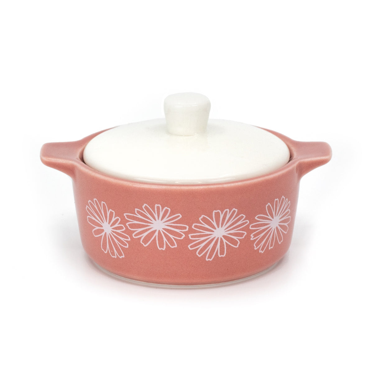 Pyrex-Inspired Casserole Ceramic Trinket Box | Retro Vintage Kitchen Keepsake-Twinkltoast-The Bullish Store