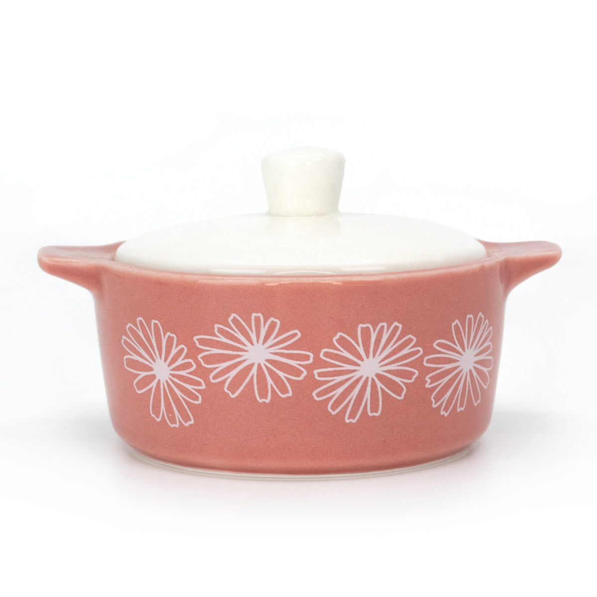 Pyrex-Inspired Casserole Ceramic Trinket Box | Retro Vintage Kitchen Keepsake-Twinkltoast-The Bullish Store