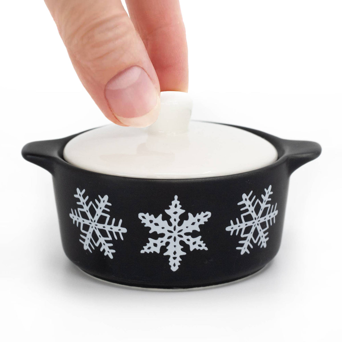 Pyrex-Inspired Casserole Ceramic Trinket Box | Retro Vintage Kitchen Keepsake-Twinkltoast-The Bullish Store