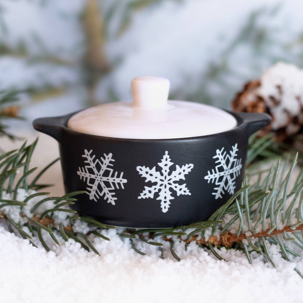 Pyrex-Inspired Casserole Ceramic Trinket Box | Retro Vintage Kitchen Keepsake-Twinkltoast-The Bullish Store