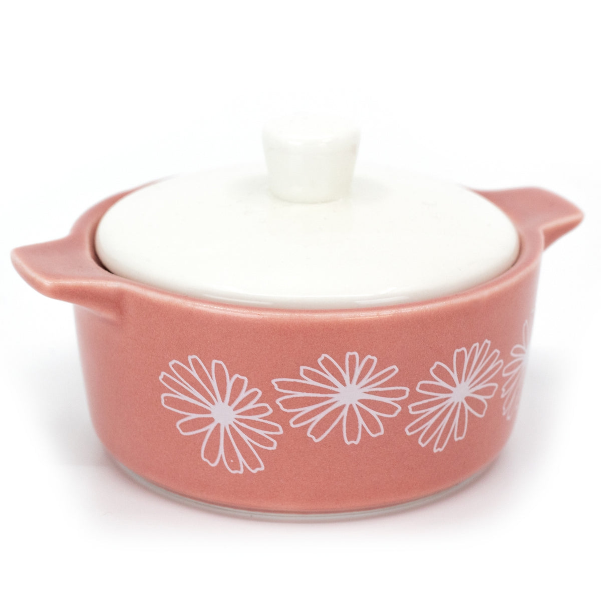 Pyrex-Inspired Casserole Ceramic Trinket Box | Retro Vintage Kitchen Keepsake-Twinkltoast-The Bullish Store