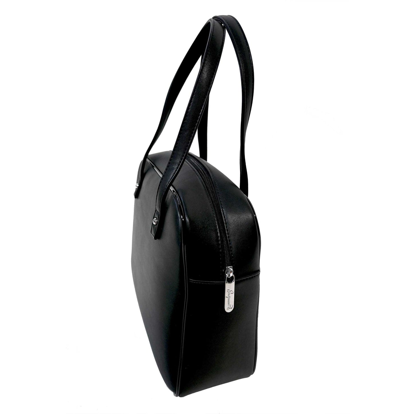 Queen of the Jungle Bowler Bag in Black