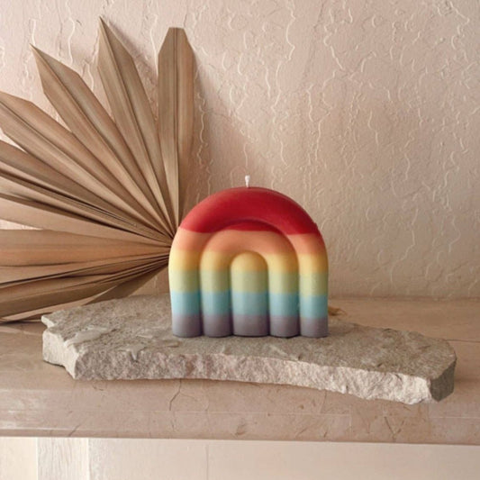 Rainbow Arch Candle | Pride LGBTQ+