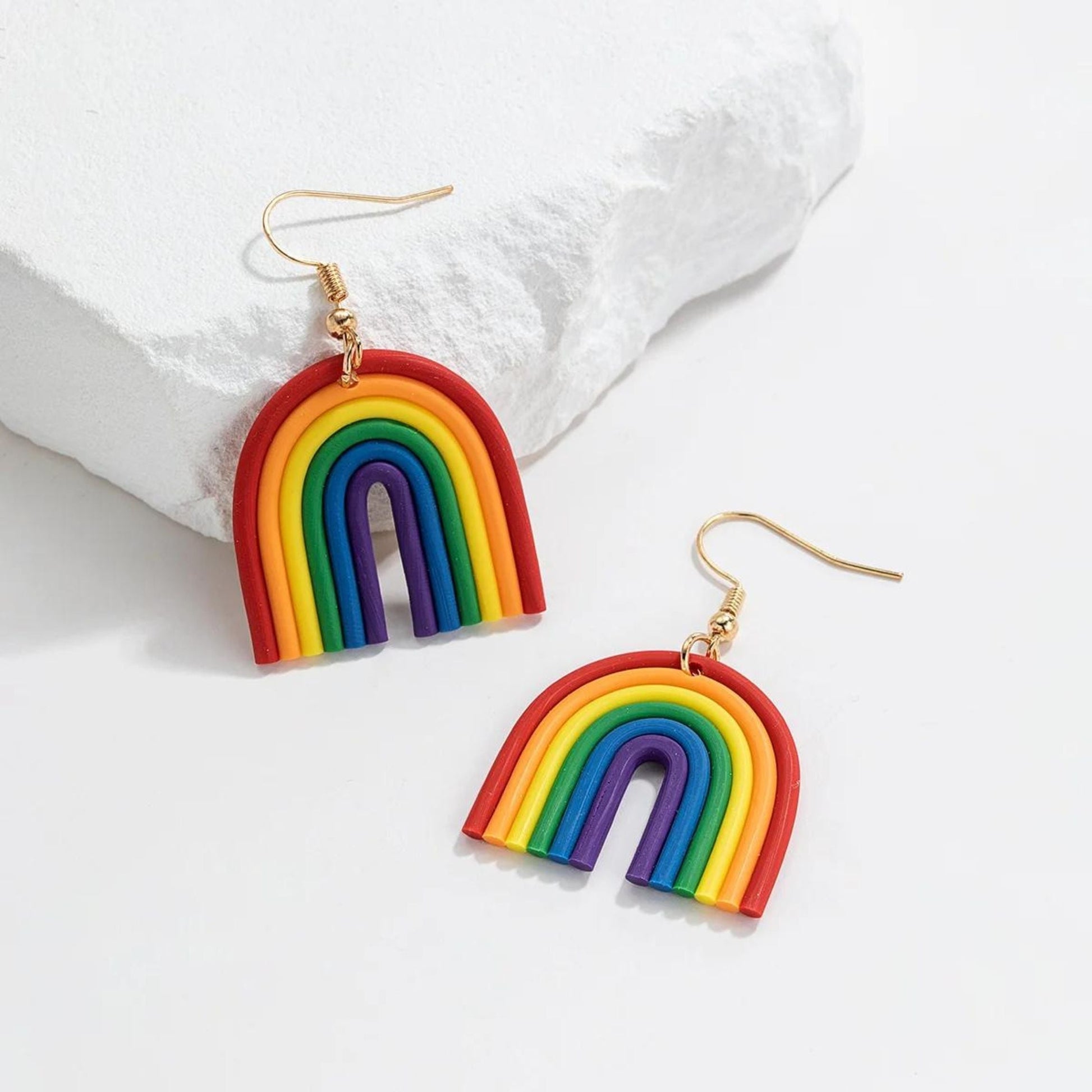 Rainbow Earrings | LGBTQ Pride Accessory, Parade Jewelry