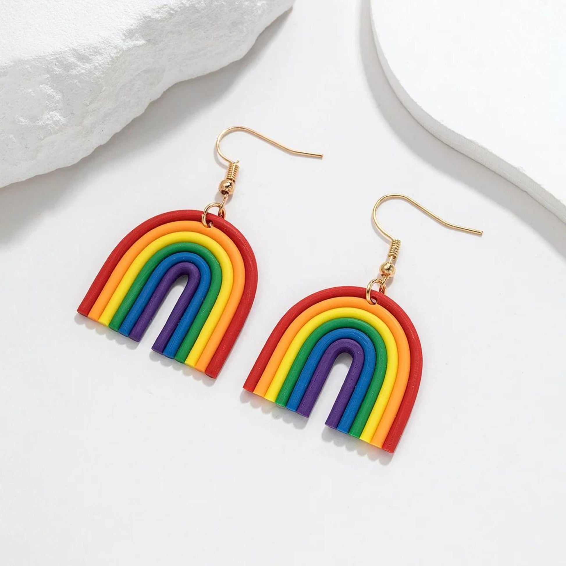 Rainbow Earrings | LGBTQ Pride Accessory, Parade Jewelry