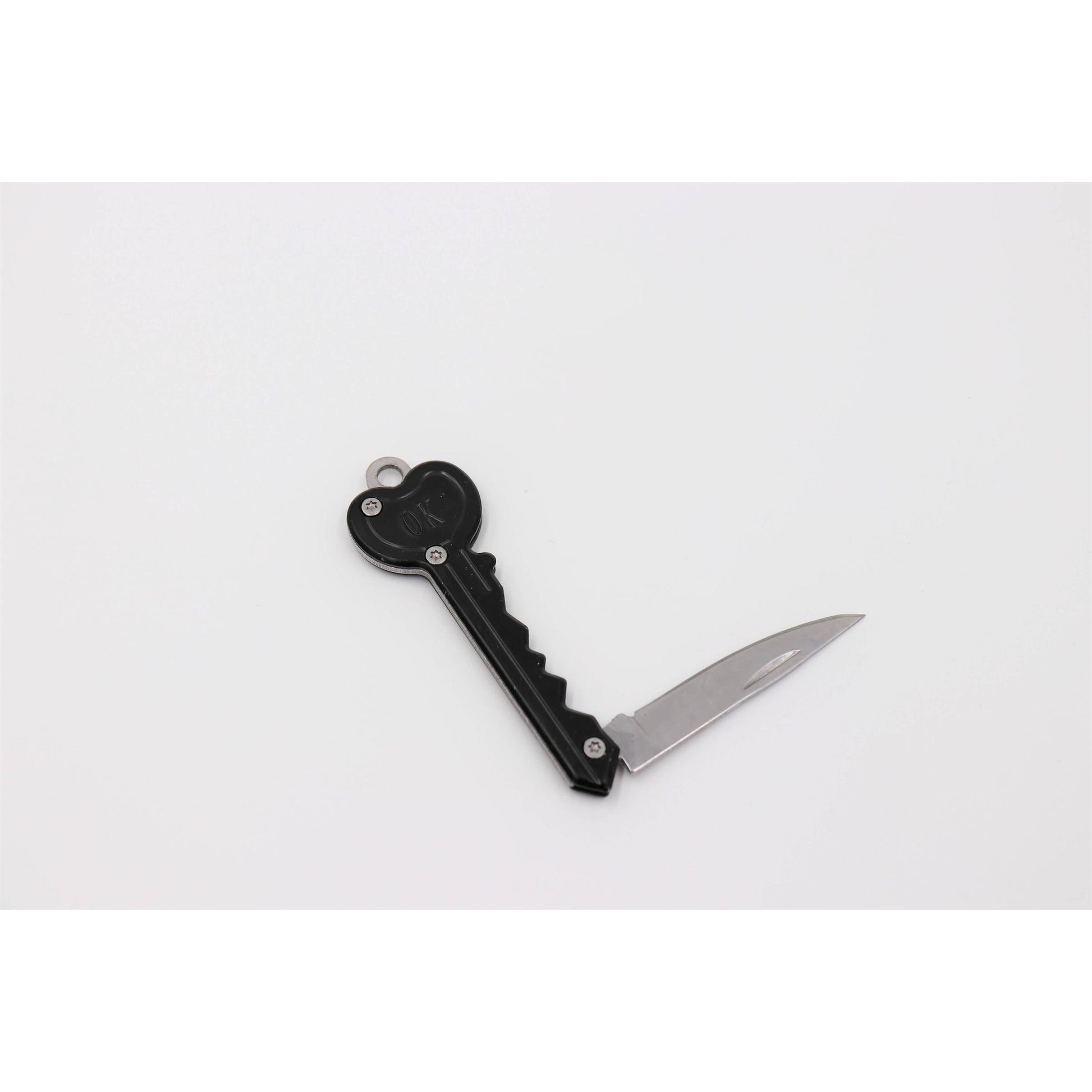 Rainbow Knife Keychain | 'OK' Utility Pocketknife | 2" Blade-Real Sic-The Bullish Store