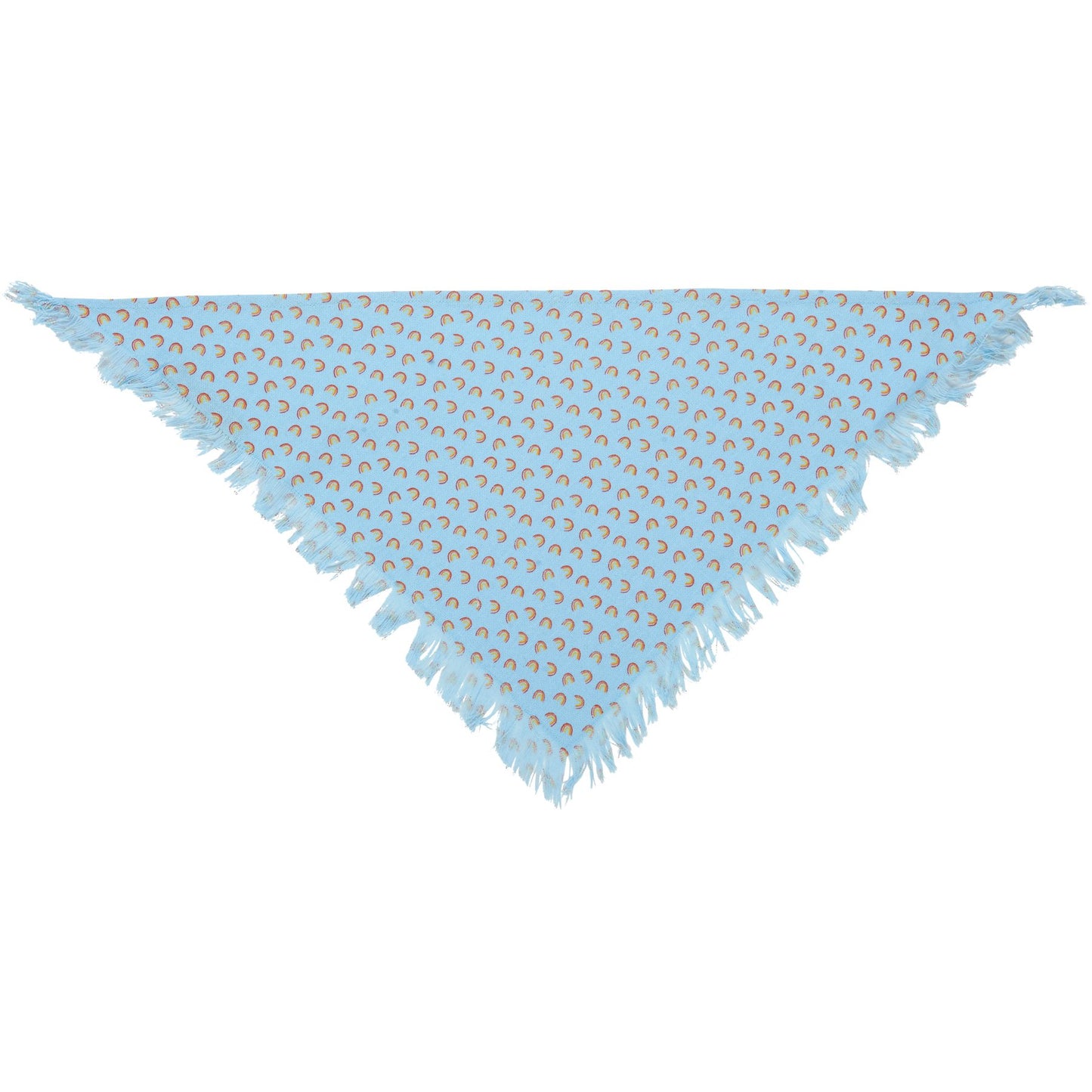 Rainbow Plaid Pet Bandana Set of 3 | Pride Dog Bandanas