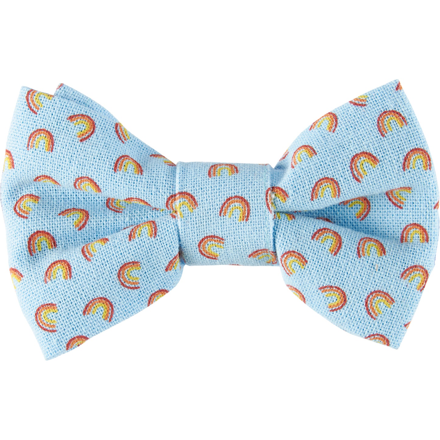 Rainbow Plaid Pet Bow Tie Set | LGBTQ Pride Pet Accessories | Gift For Cat/Dog Lover