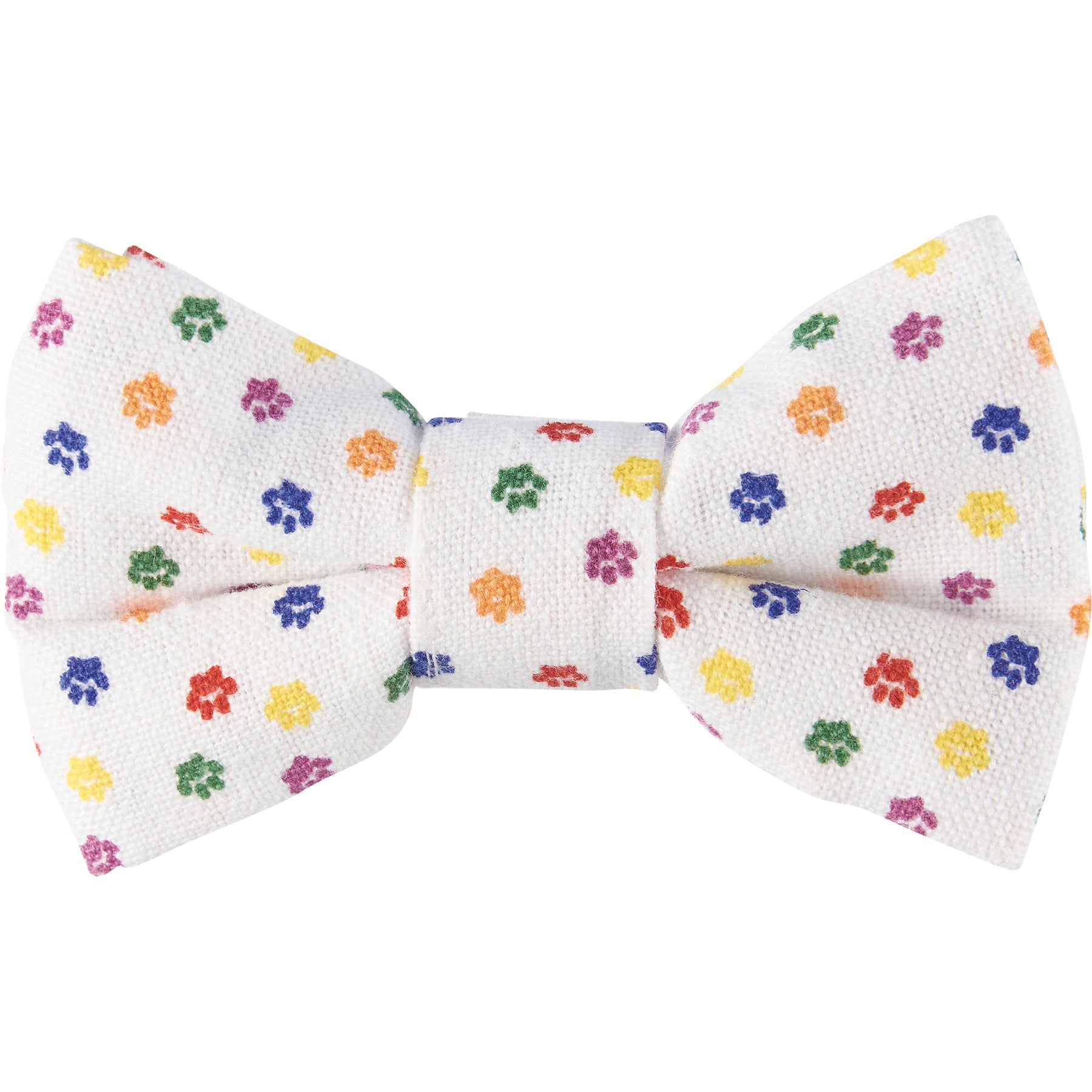 Rainbow Plaid Pet Bow Tie Set | LGBTQ Pride Pet Accessories | Gift For Cat/Dog Lover