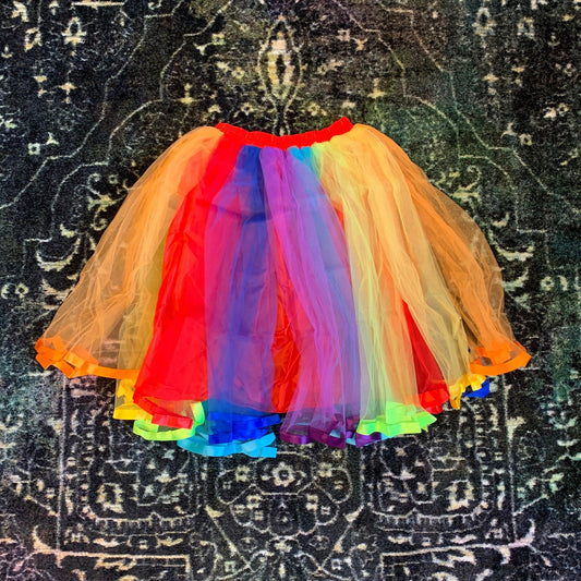 Rainbow Pride Adult Rainbow Tutu | Parade Wear | One Size