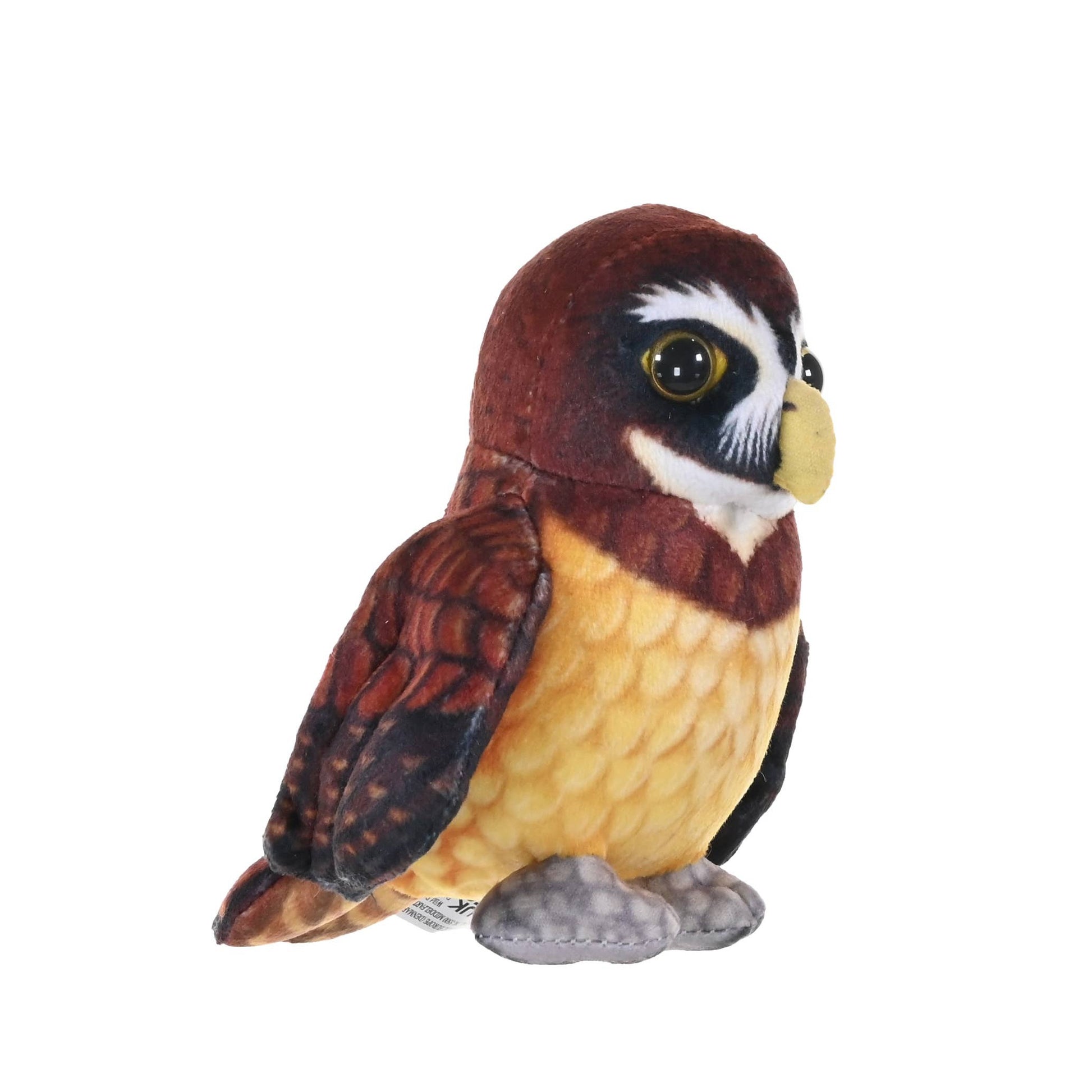 Rainforest Spectacled Owl Stuffed Animal 4.5"