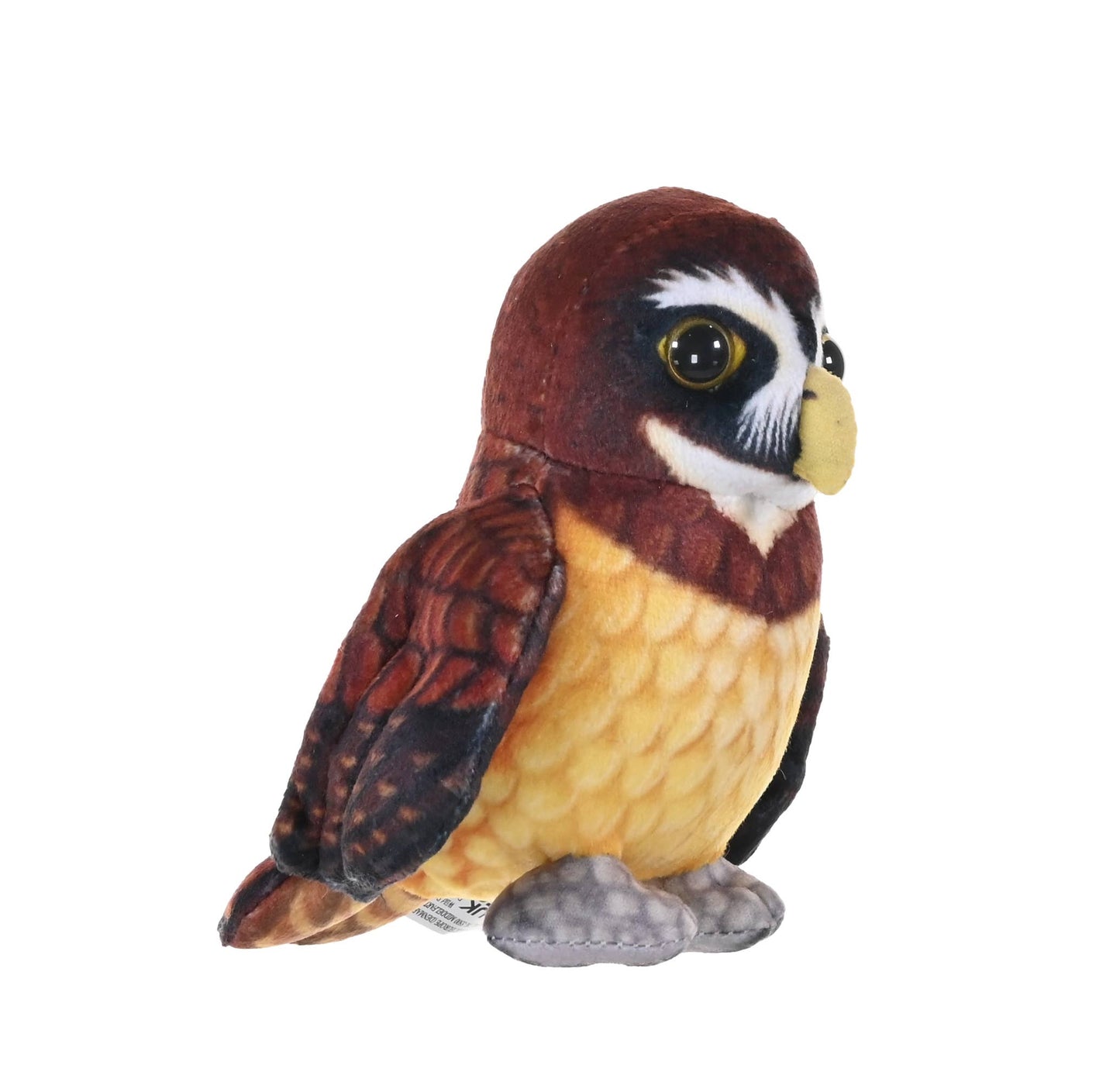 Rainforest Spectacled Owl Stuffed Animal 4.5"