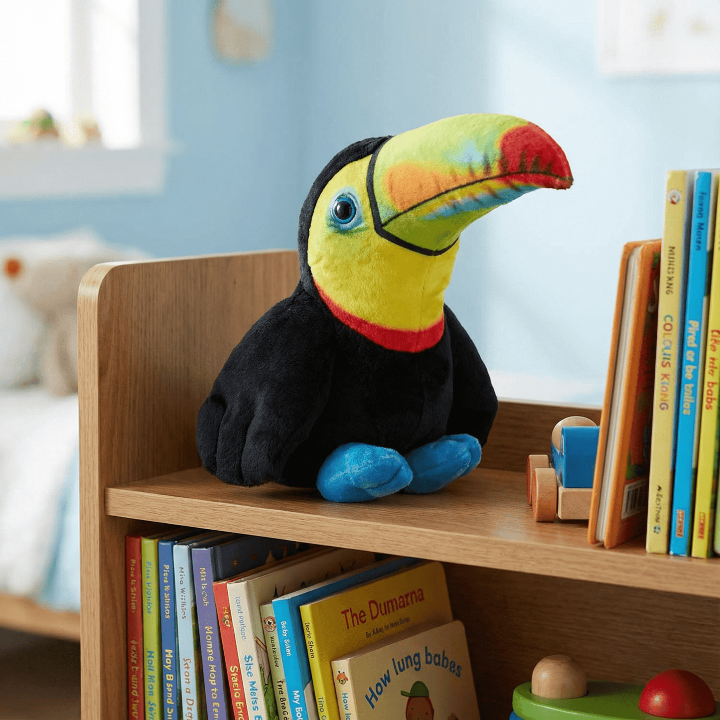 Rainforest Toco Toucan Stuffed Animal 4.5"