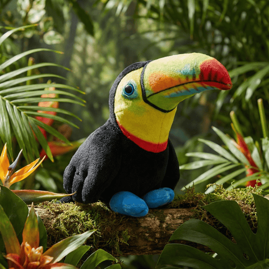 Rainforest Toco Toucan Stuffed Animal 4.5"