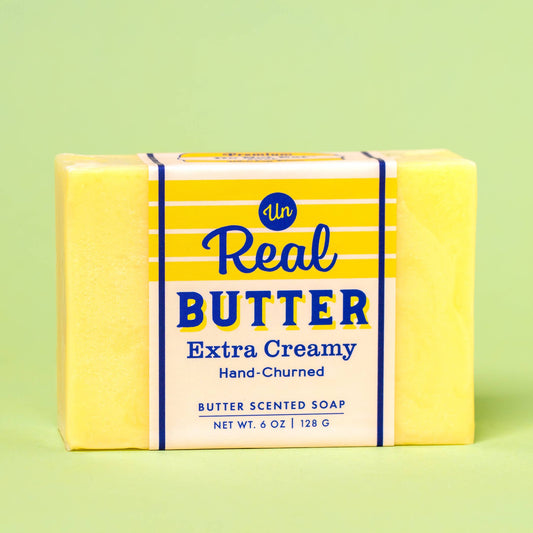 Real Butter Extra Creamy Do Not Eat Bar Soap | Funny Handmade Vegan Soap
