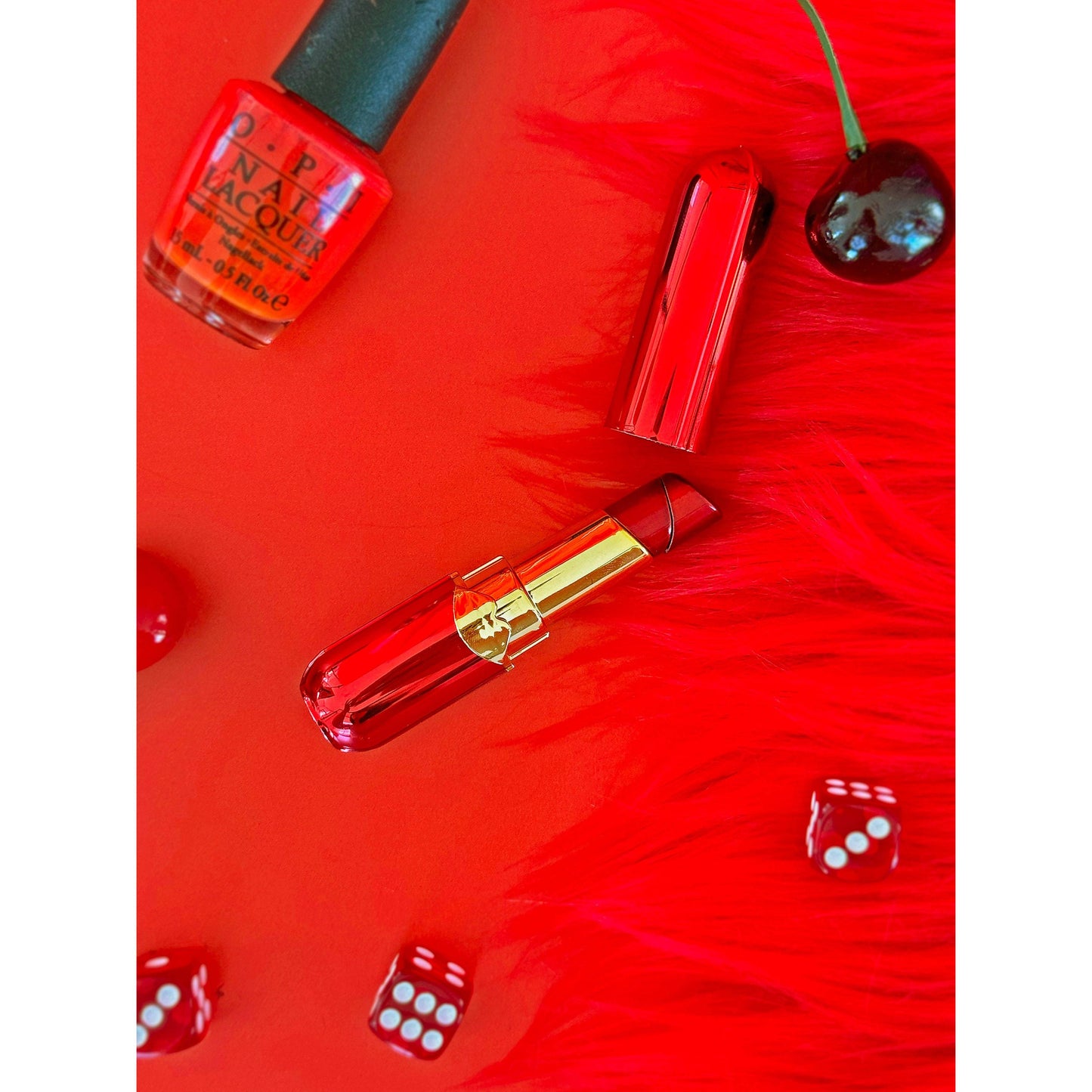 Red Lipstick Lighter | Cigarette Pocket Igniter | 3.5"