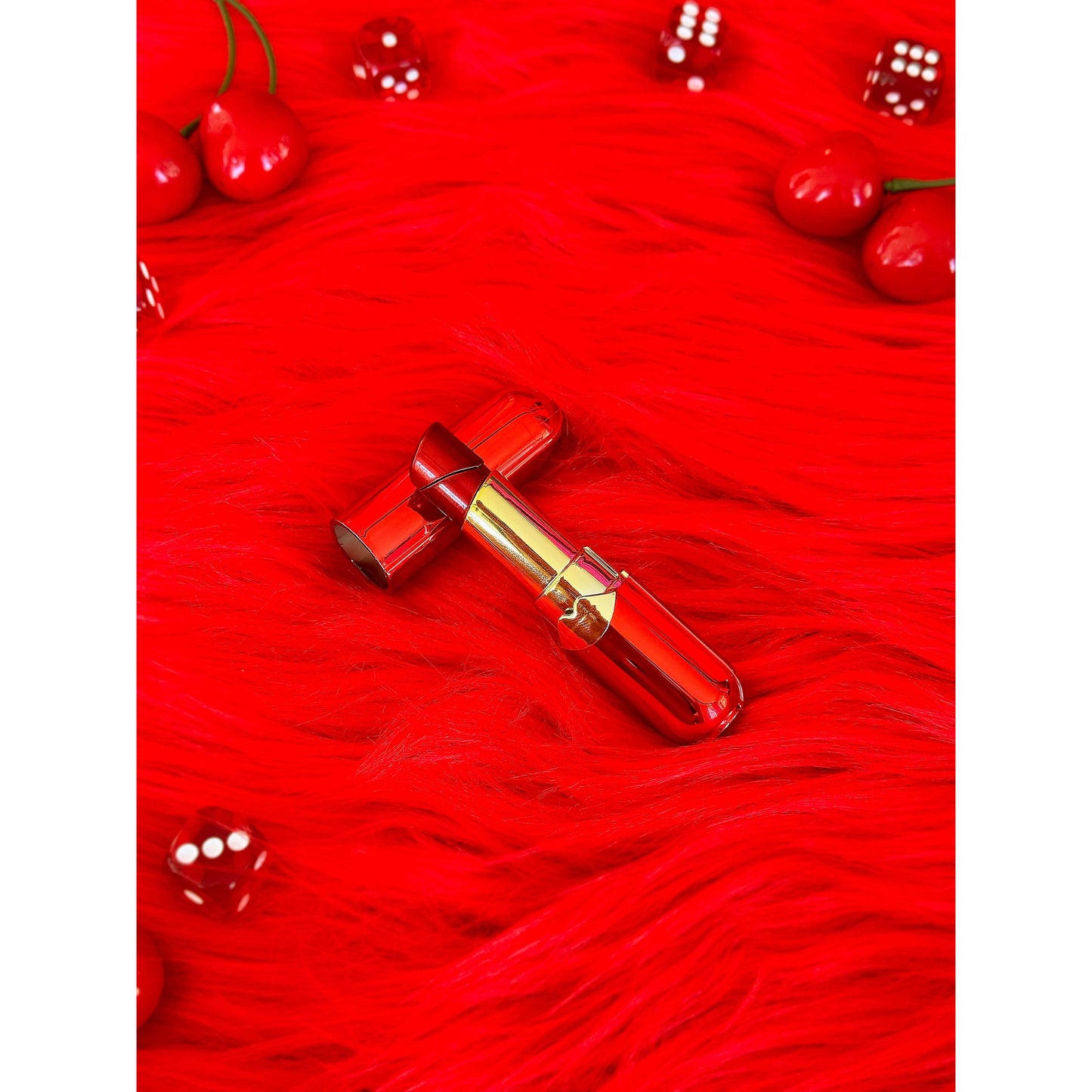 Red Lipstick Lighter | Cigarette Pocket Igniter | 3.5"