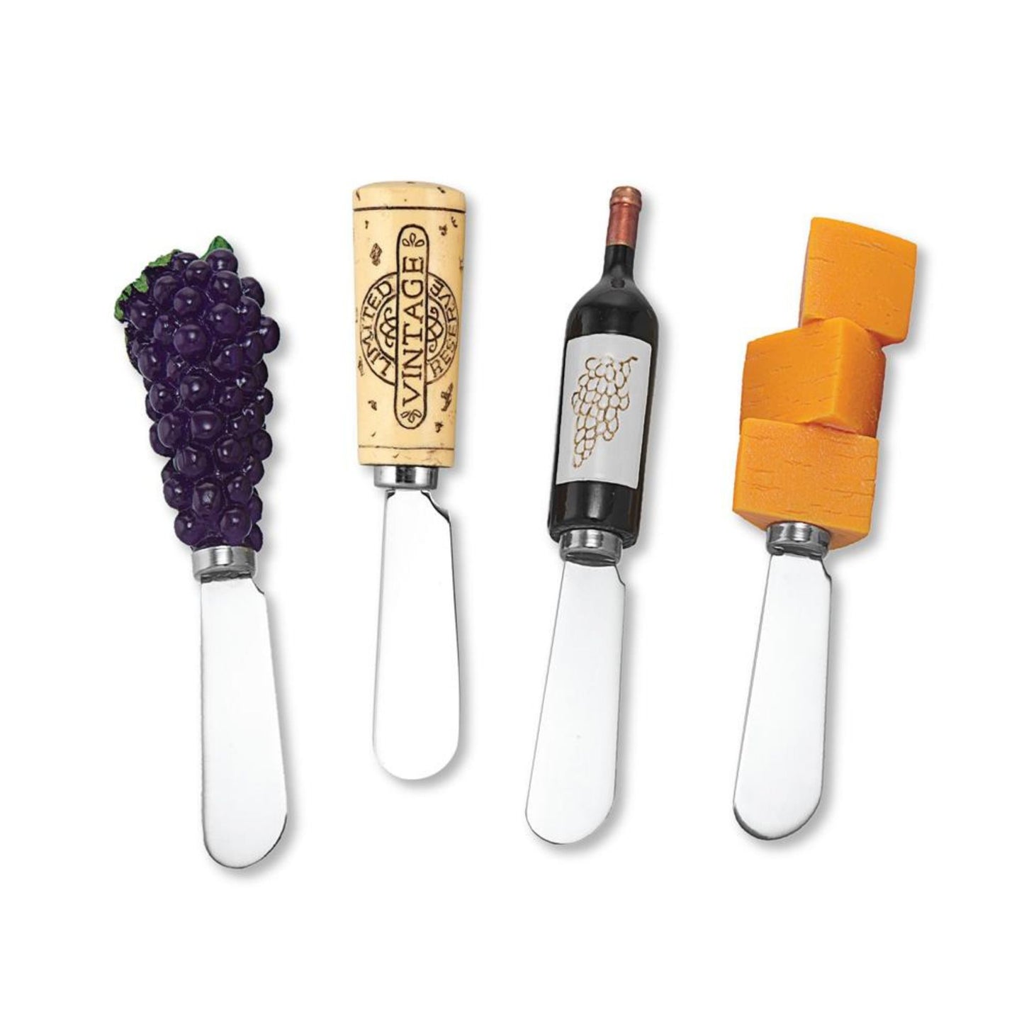 Red Wine Tasting Polyresin Cheese Spreader | Barware Wine Cheese Lover Gifts