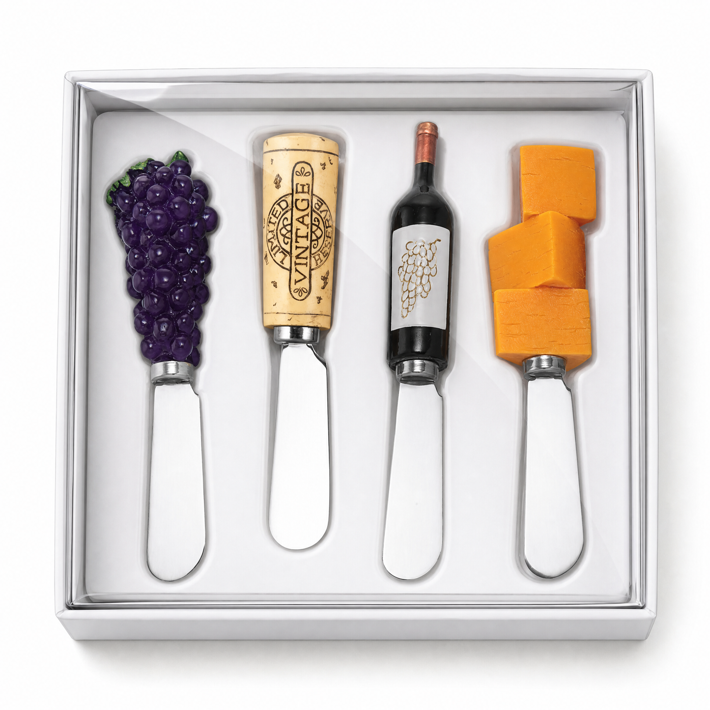 Red Wine Tasting Polyresin Cheese Spreader | Barware Wine Cheese Lover Gifts-Supreme Housewares-The Bullish Store