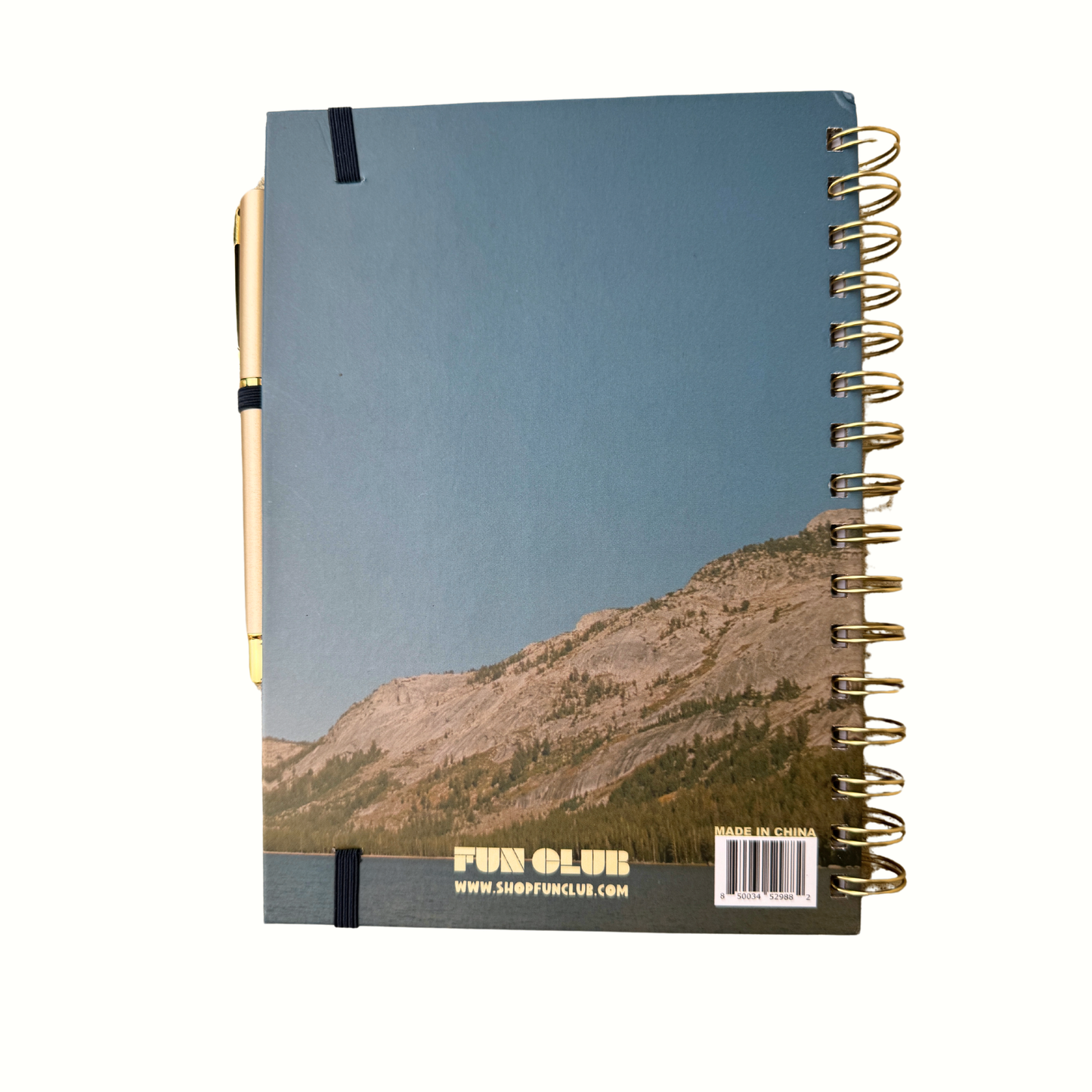 Remember, It’s a Bad Day Not a Bad Life Journal with Matching Pen | Spiral-bound Hardcover Notebook
