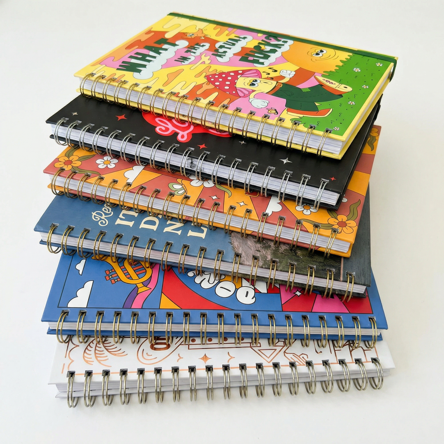 Don’t Be a Dick Journal with Matching Pen | Funny Retro Hardcover Notebook Gift