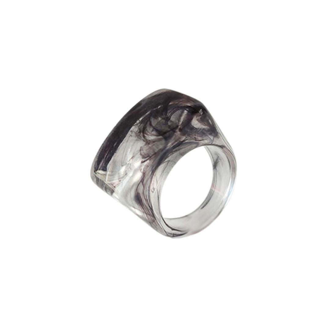 Resin Swirl Statement Ring (7 Colorways)