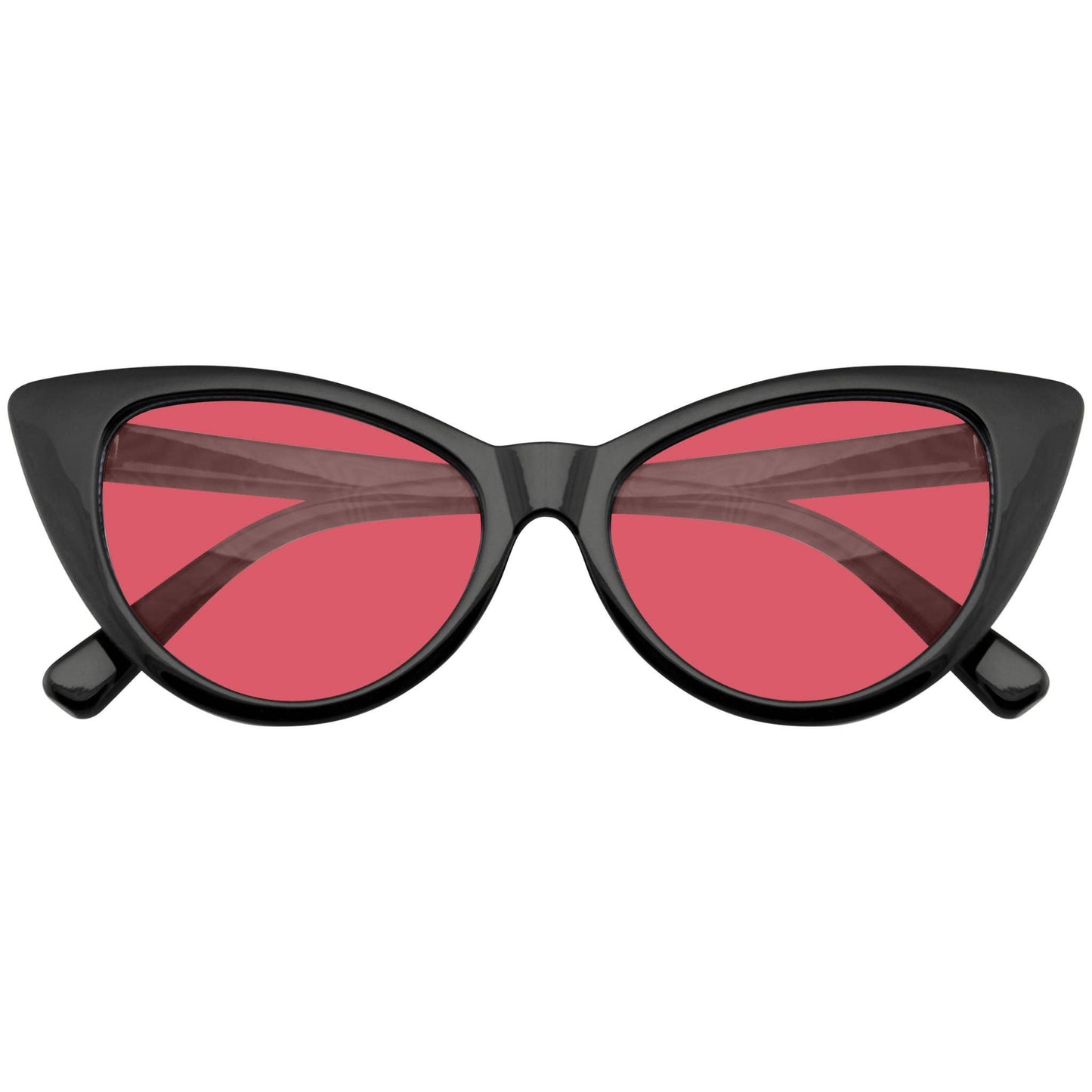 Retro 1990's Black Cat Eye Women's Sunglasses