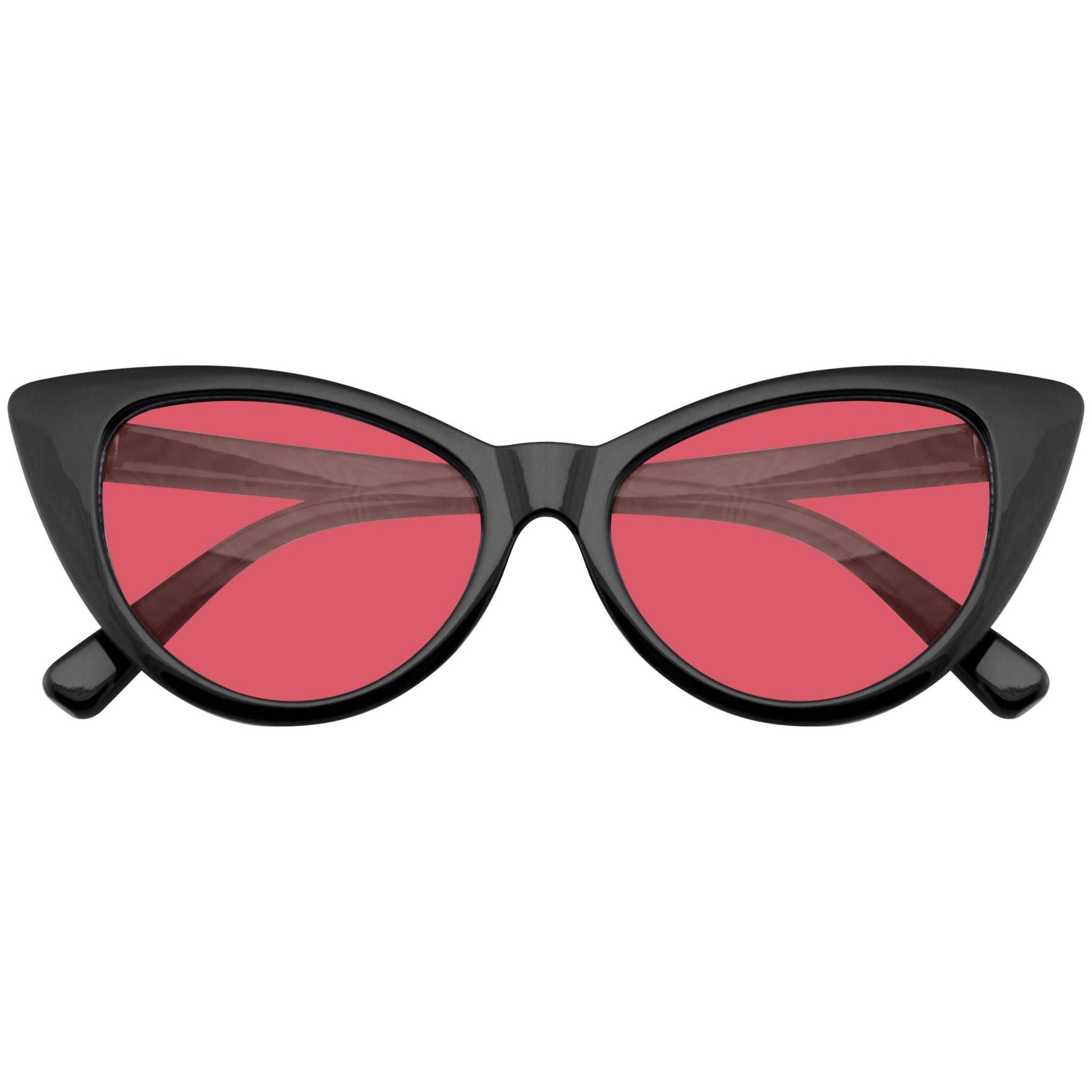 Retro 1990's Black Cat Eye Women's Sunglasses