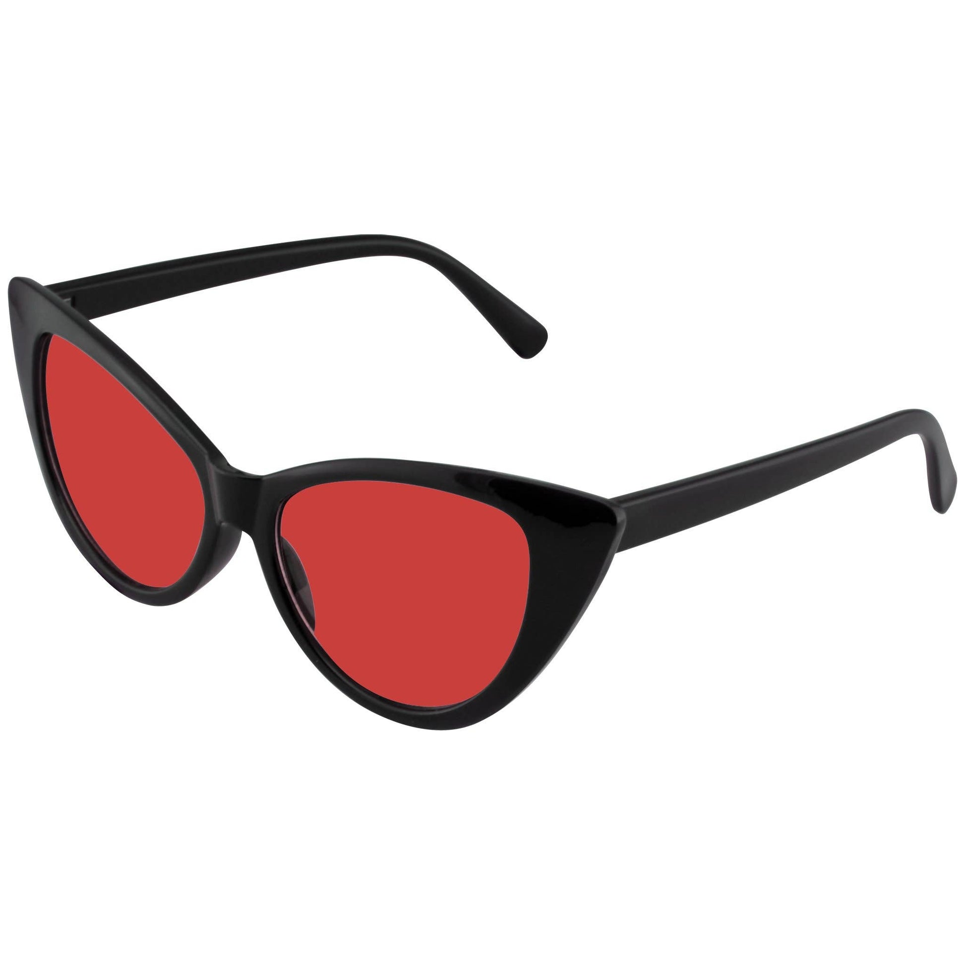Retro 1990's Black Cat Eye Women's Sunglasses