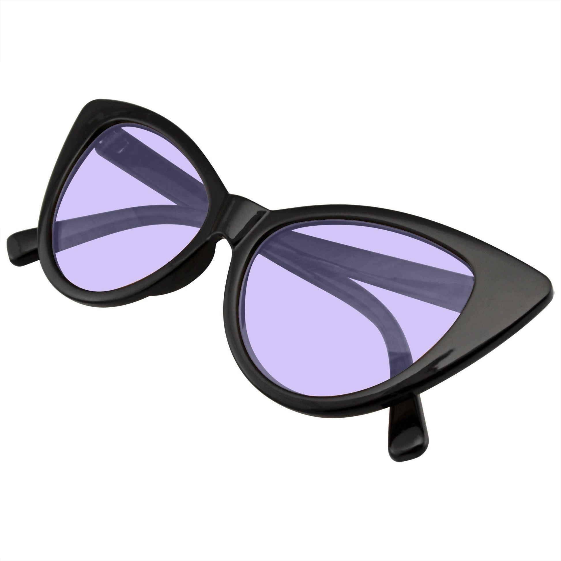 Retro 1990's Black Cat Eye Women's Sunglasses