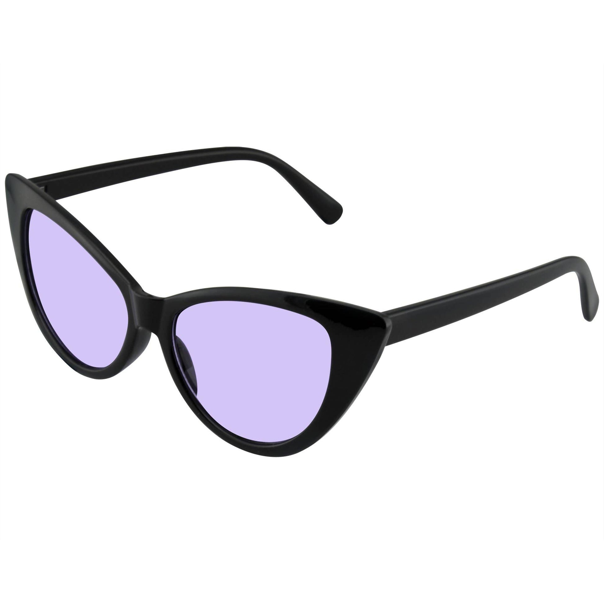 Retro 1990's Black Cat Eye Women's Sunglasses