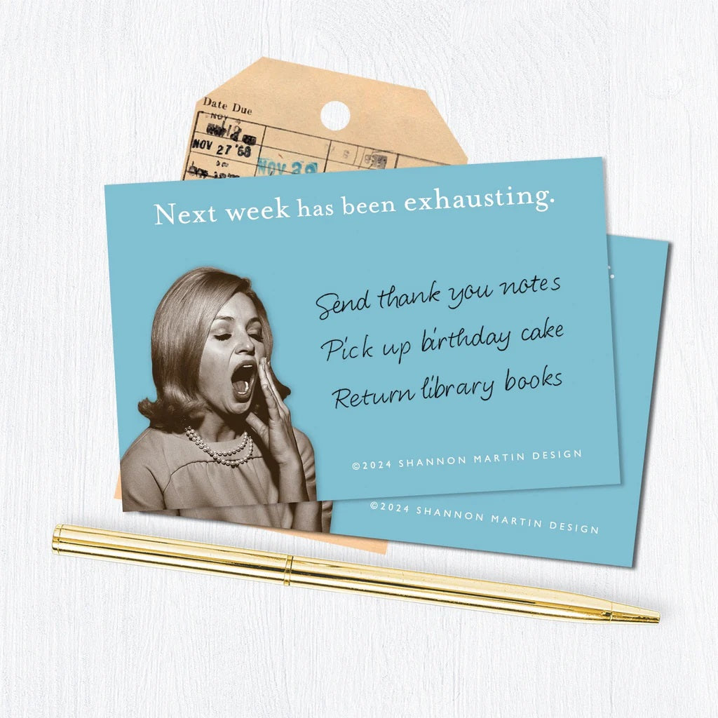 Retro Ladies Sticky Notes with Sassy Sayings - 15+ Options!