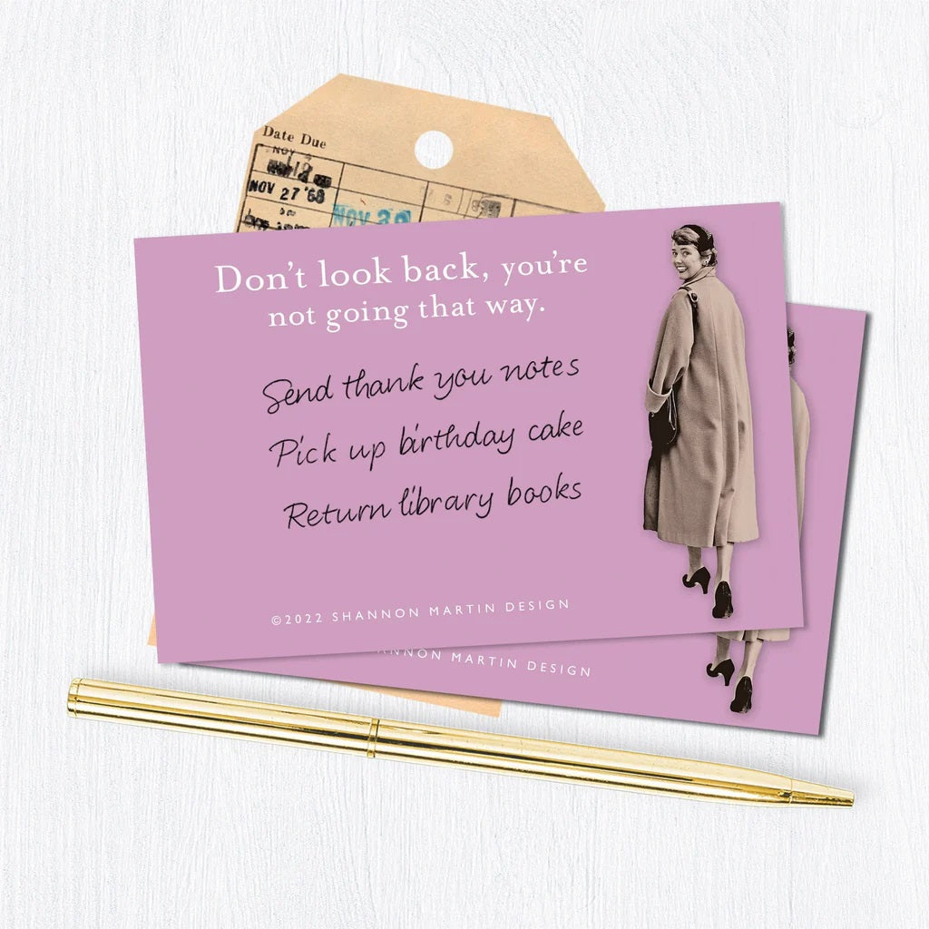 Retro Ladies Sticky Notes with Sassy Sayings - 15+ Options!