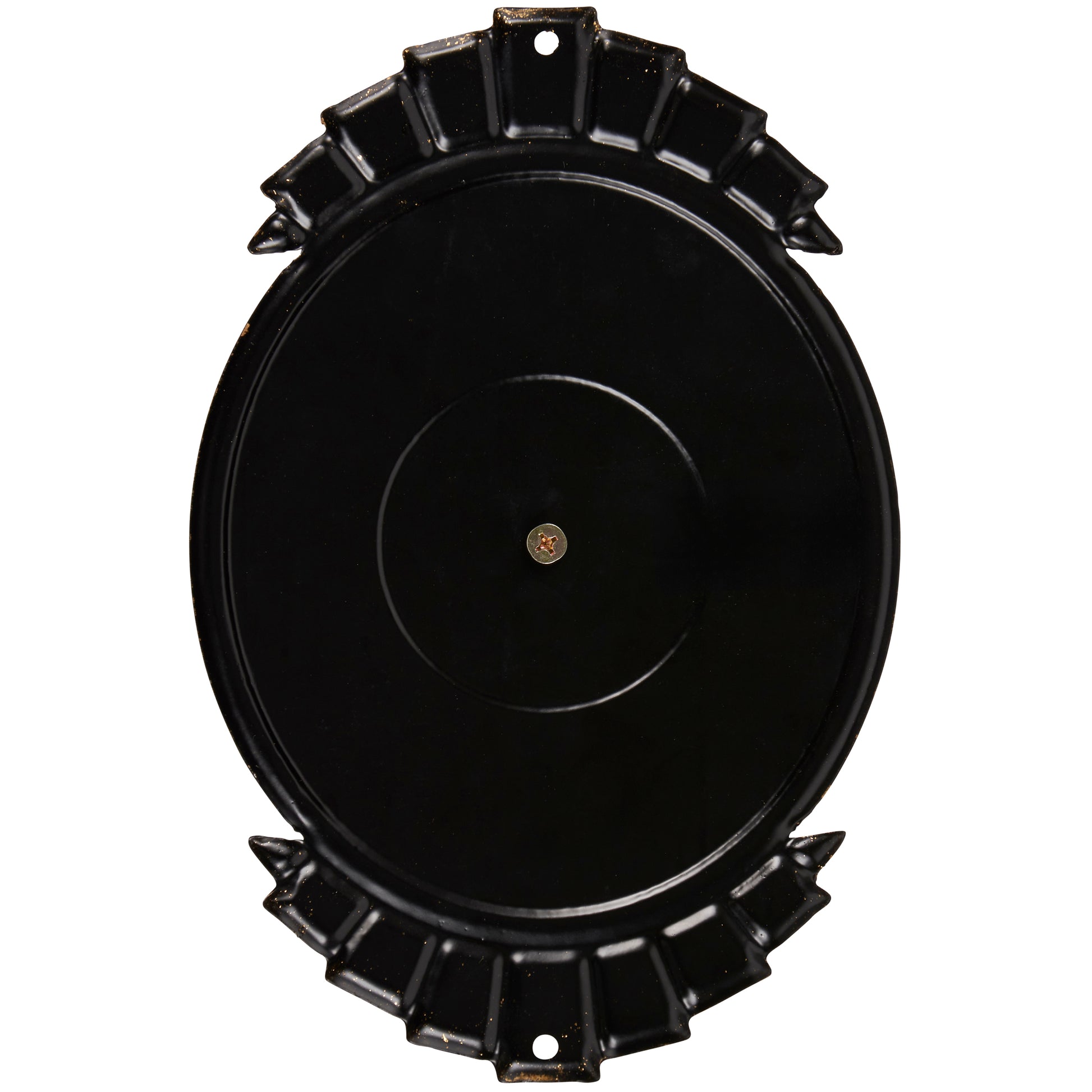 Ring For Drinks Metallic Gold Accents Metal Wall Decor | Vintage Alcohol Hanging Metal Display | 7" x 11"