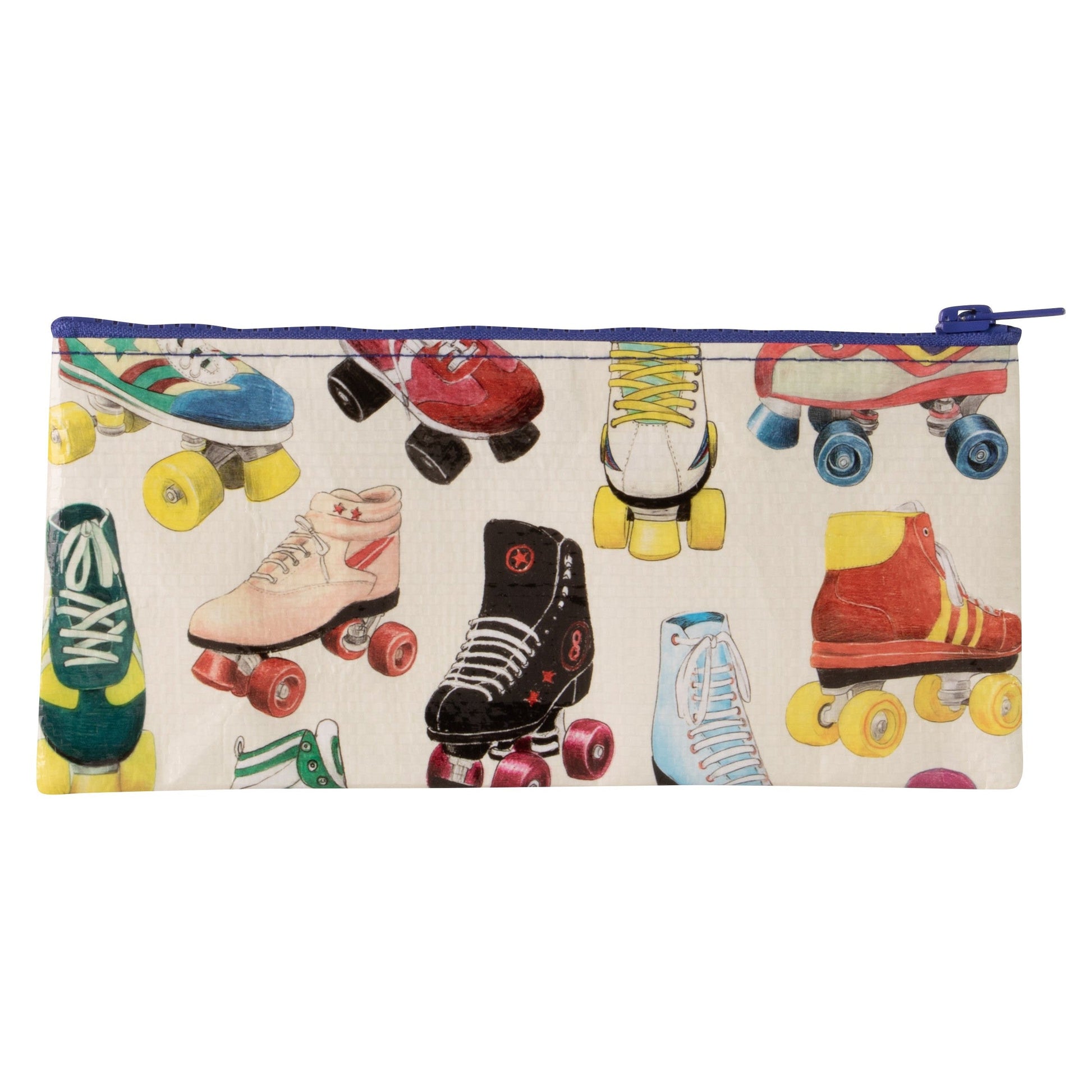 Roller Skates Pencil Case | 4.25" x 8.5" | BlueQ at GetBullish