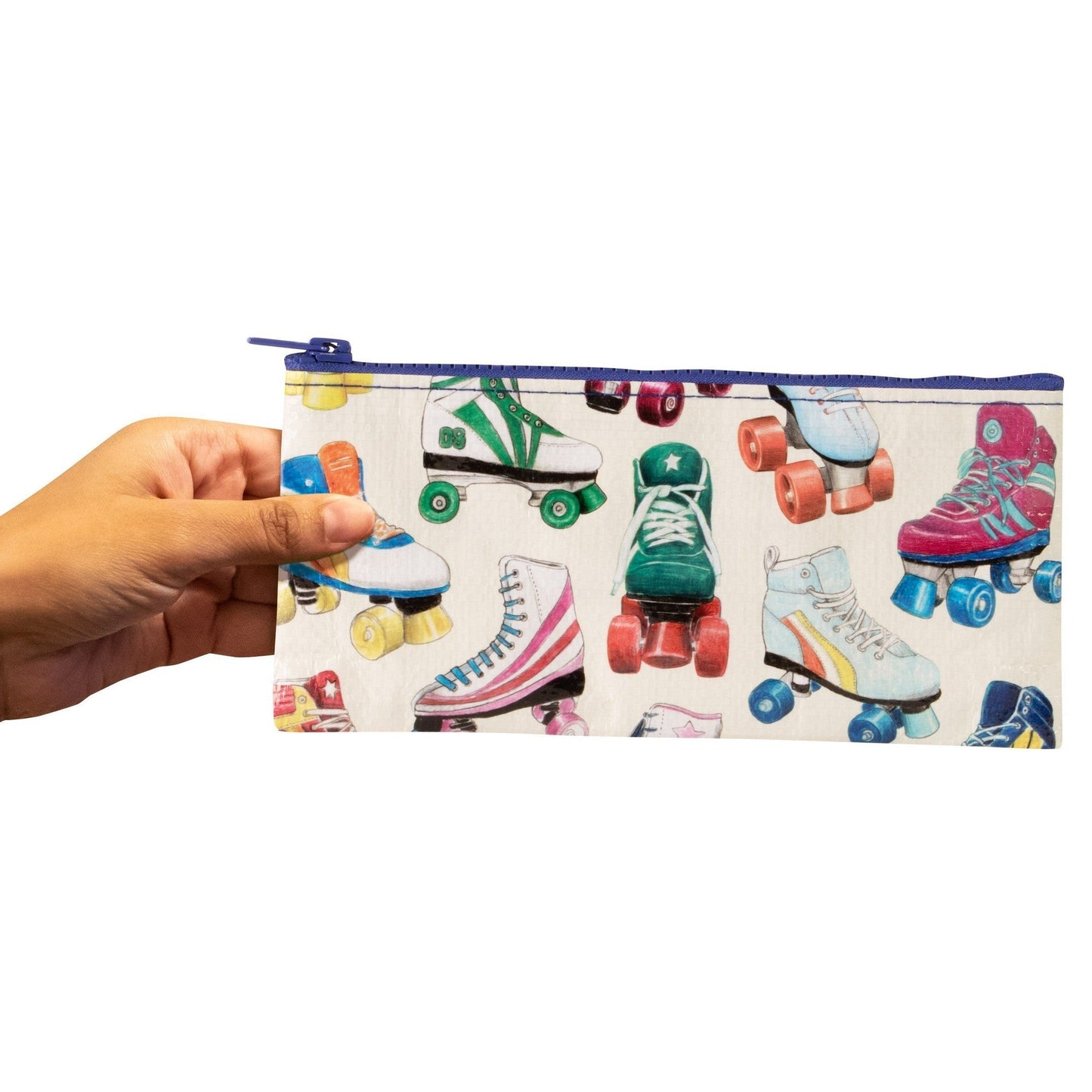 Roller Skates Pencil Case | 4.25" x 8.5" | BlueQ at GetBullish