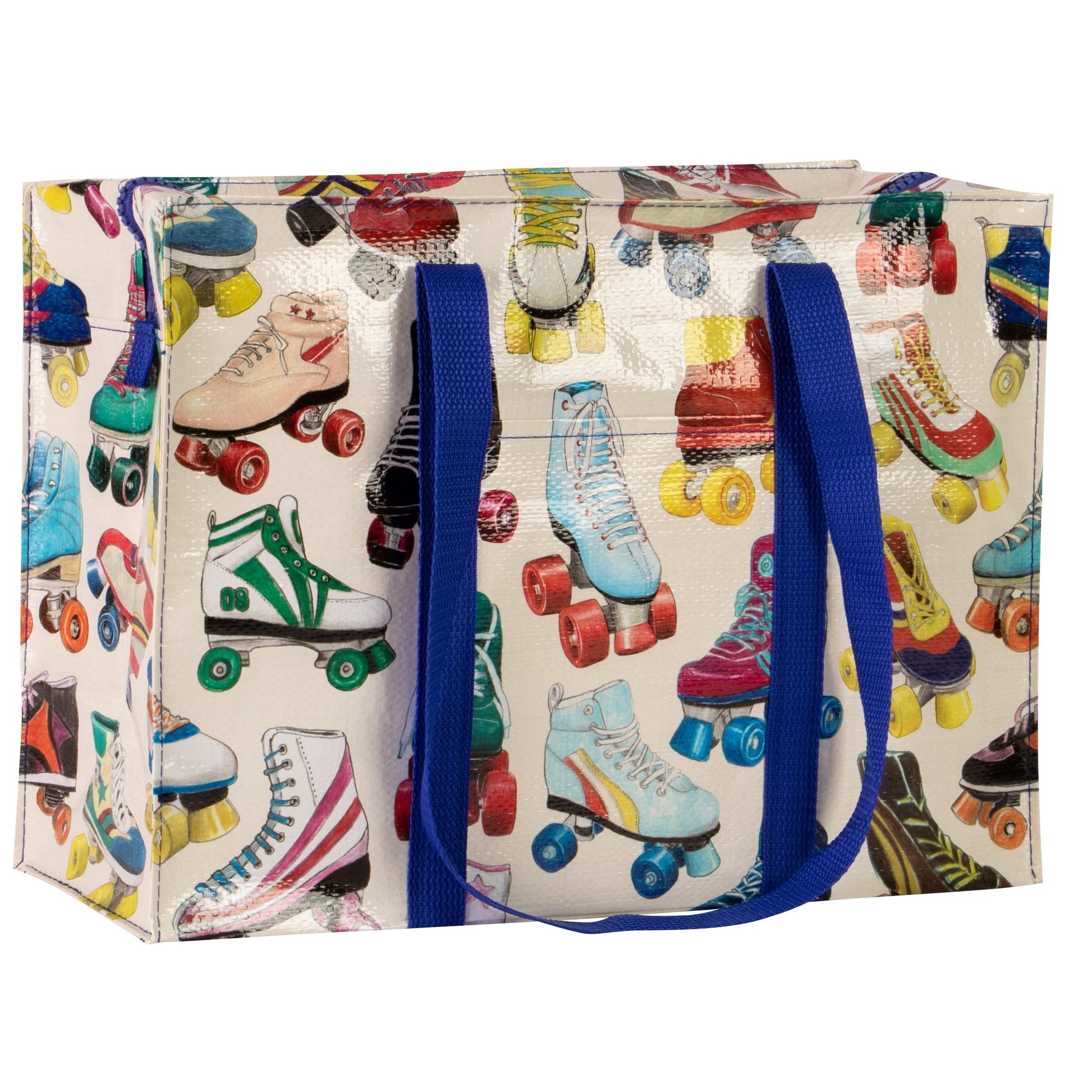 Roller Skates Shoulder Tote Bag | 15" x 11" | BlueQ at GetBullish