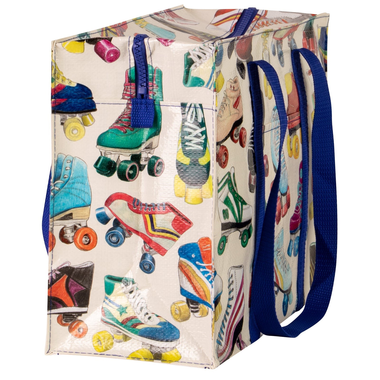 Roller Skates Shoulder Tote Bag | 15" x 11" | BlueQ at GetBullish